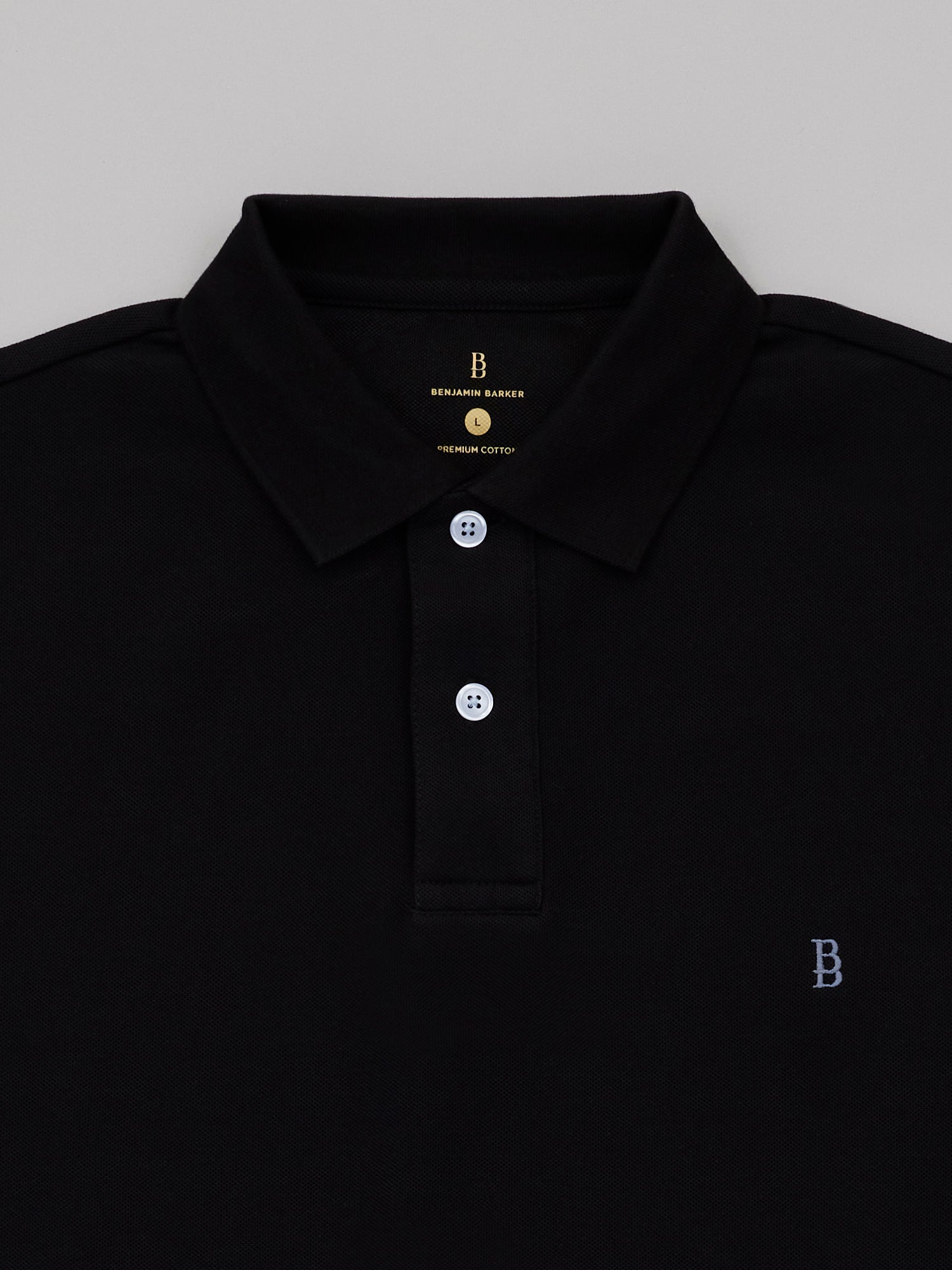 Pique Logo Polo Tee
