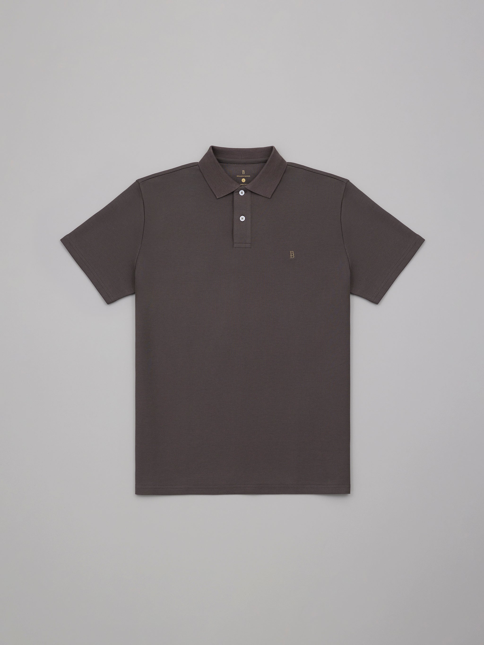 Pique Logo Polo Tee