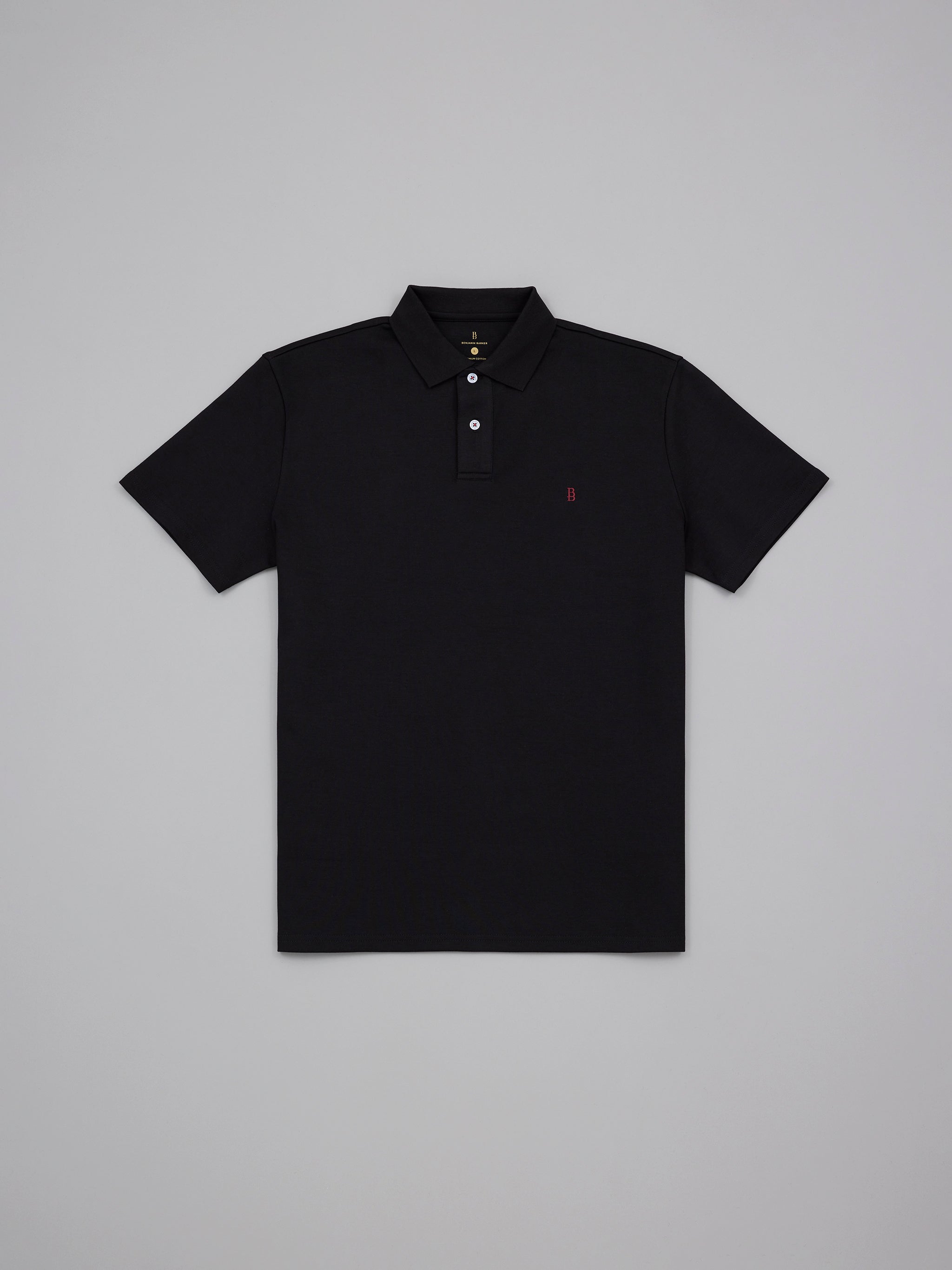 Pique Logo Polo Tee