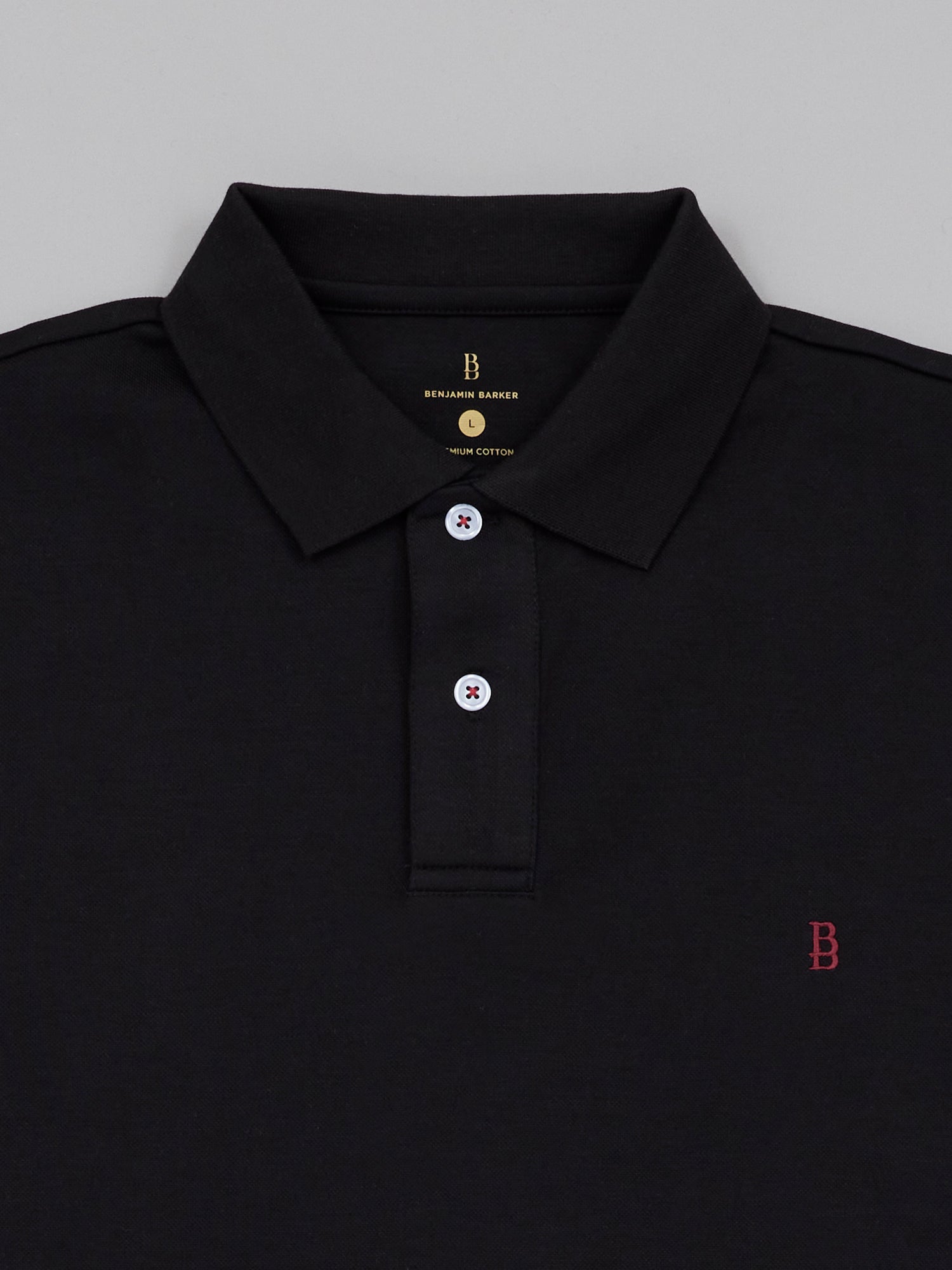 Pique Logo Polo Tee