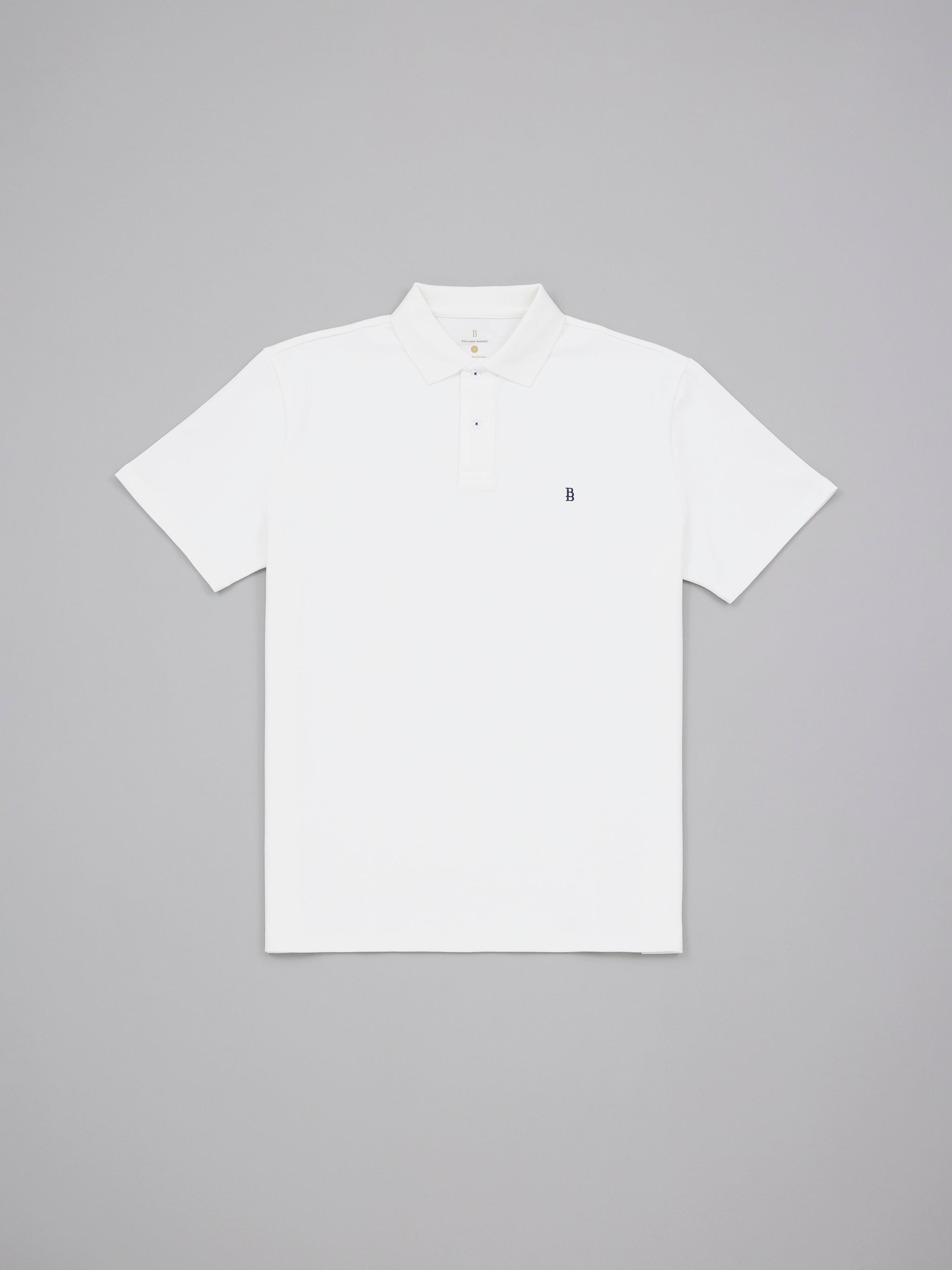 Pique Logo Polo Tee