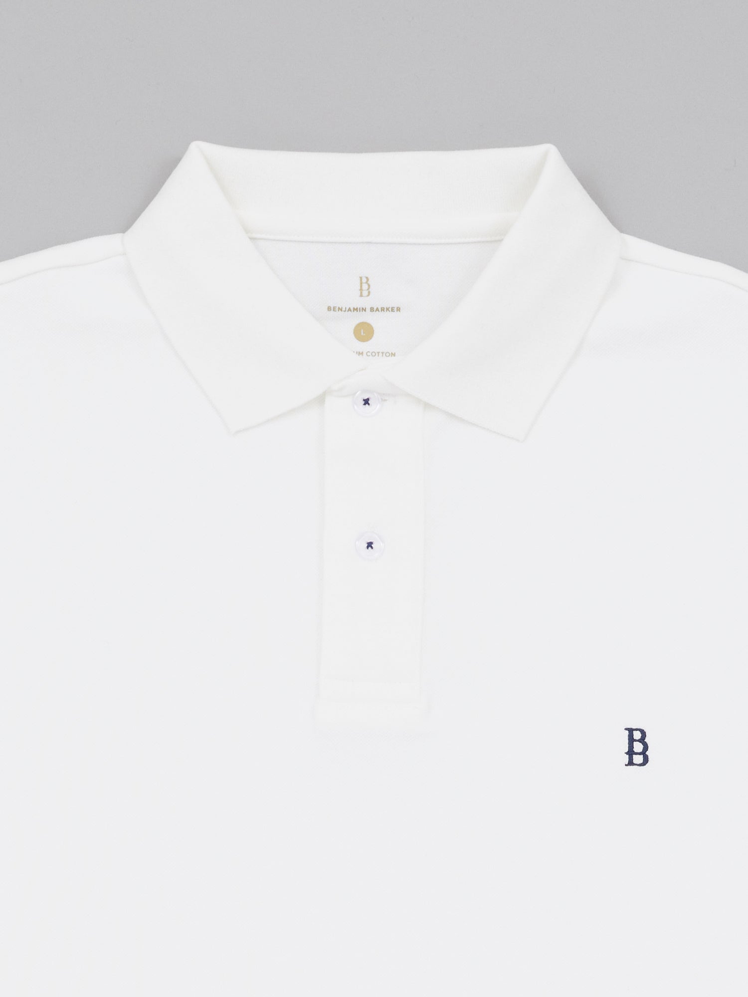 Pique Logo Polo Tee