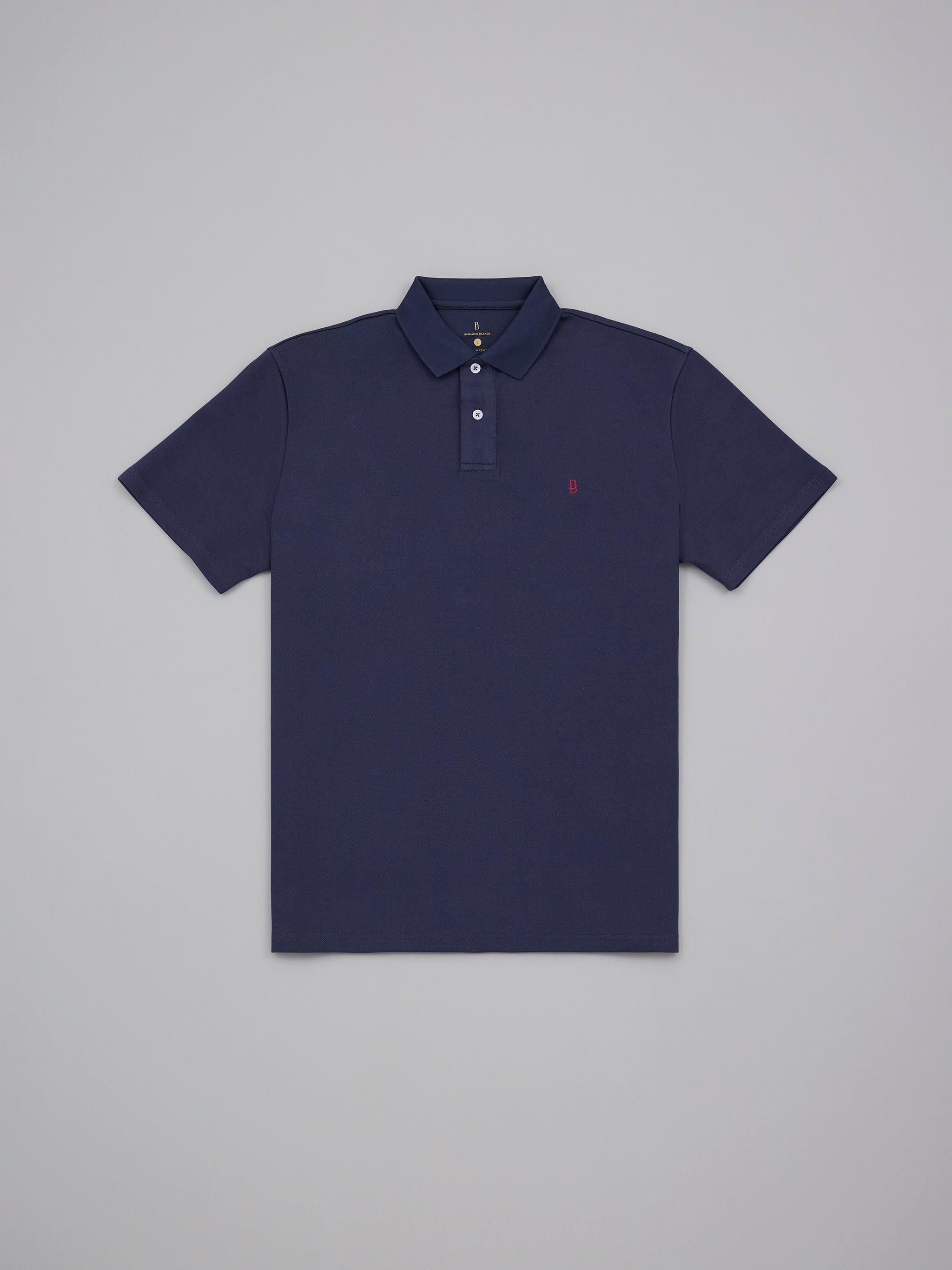 Pique Logo Polo Tee