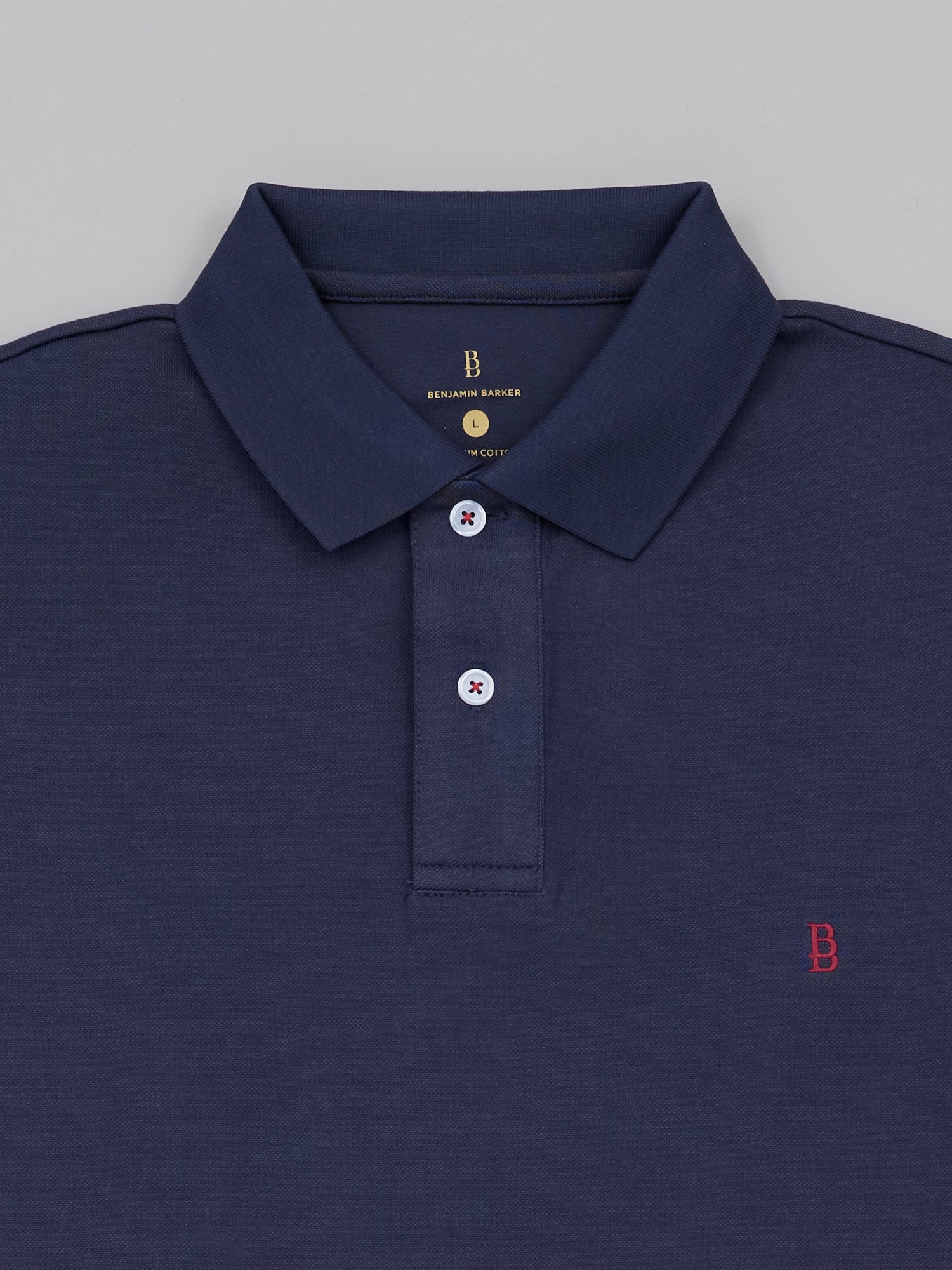 Pique Logo Polo Tee
