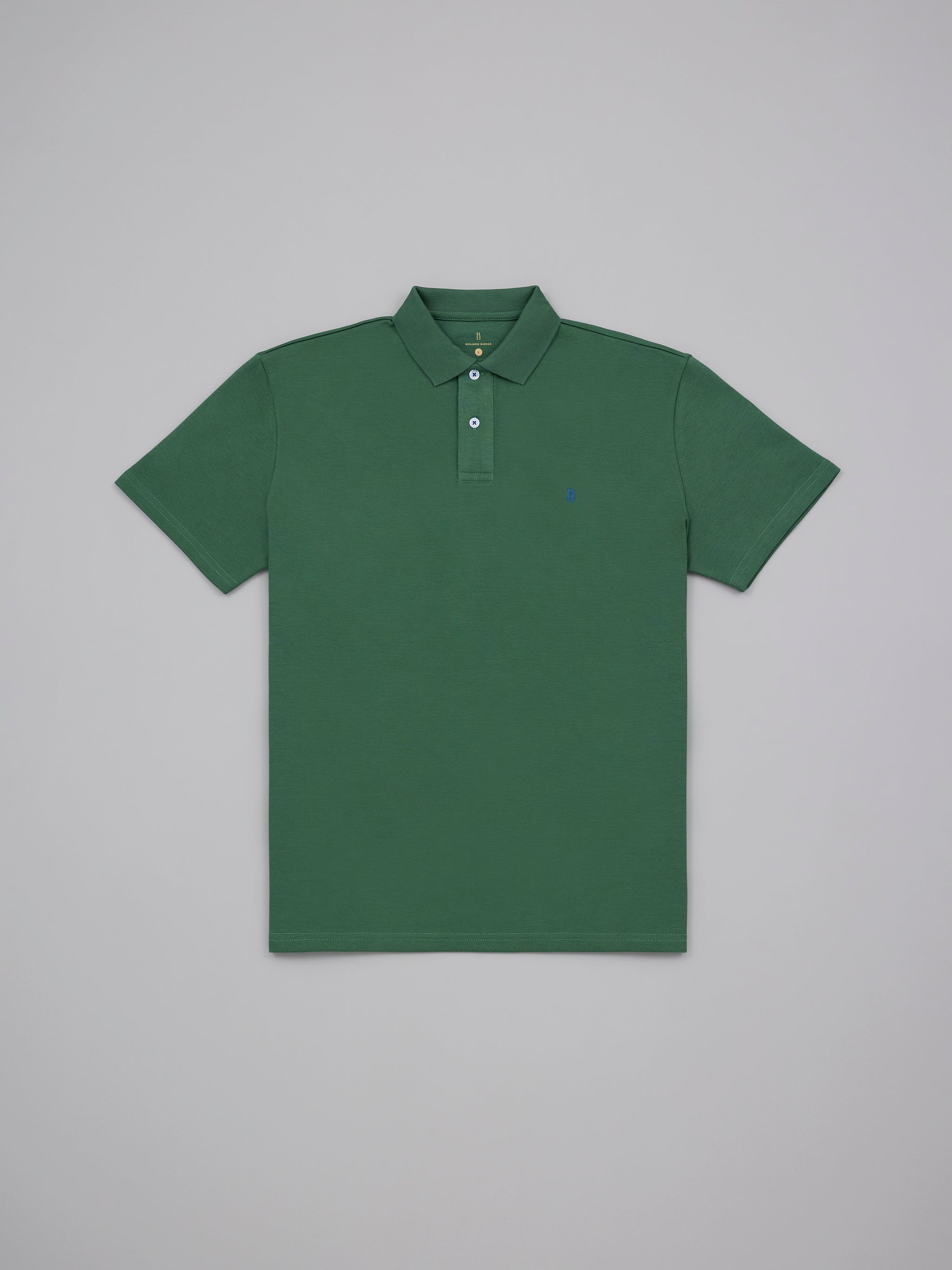 Pique Logo Polo Tee