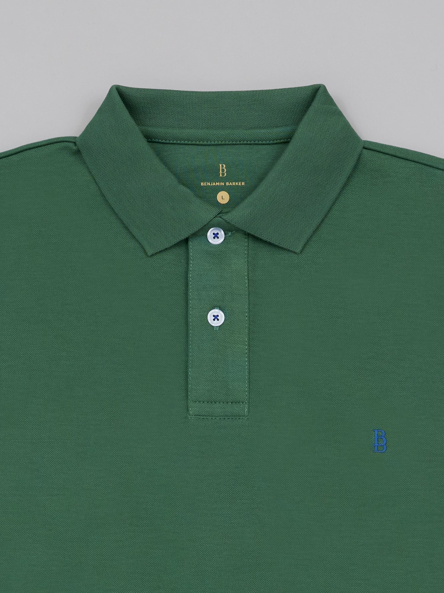 Pique Logo Polo Tee