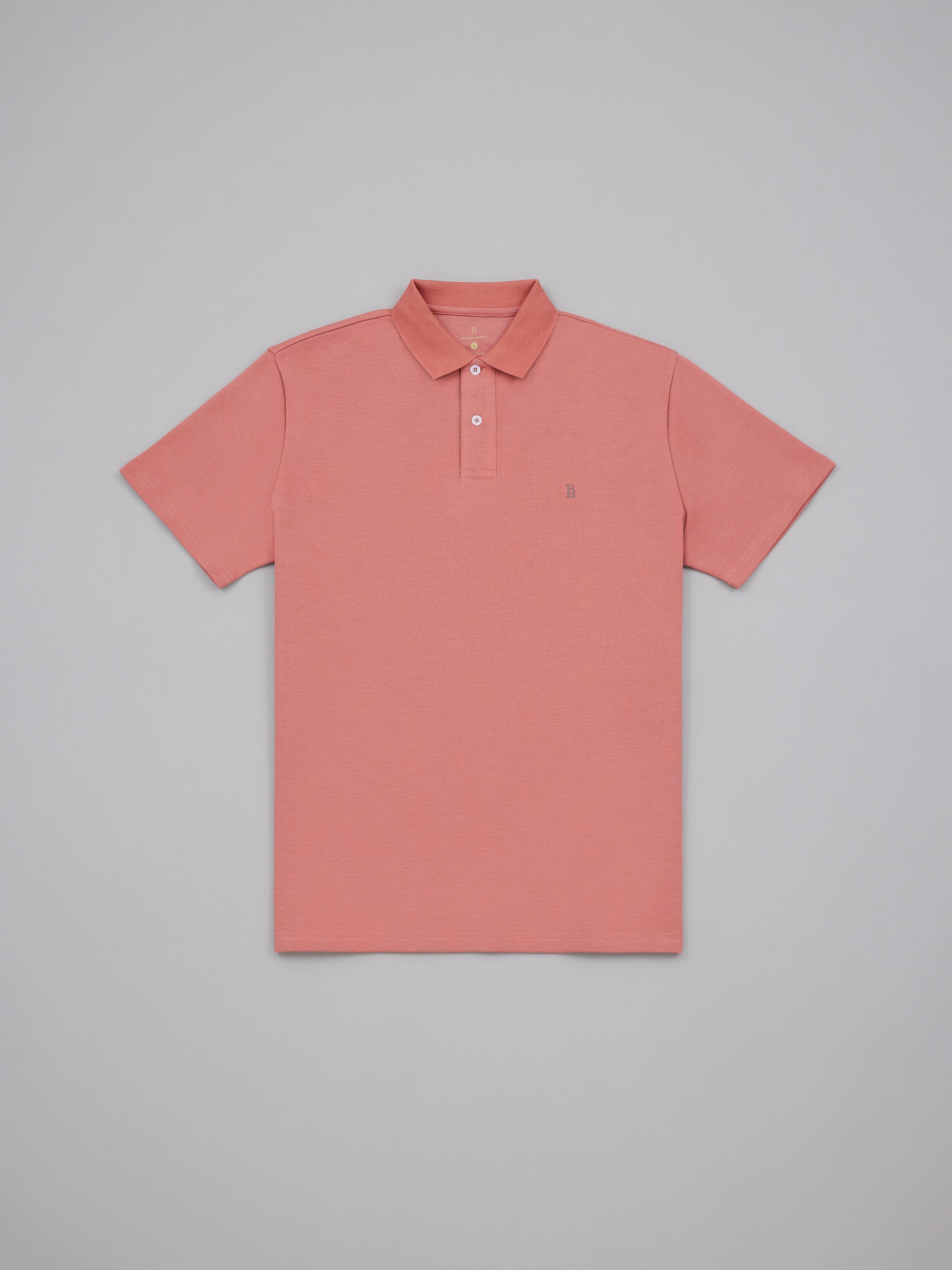 Pique Logo Polo Tee