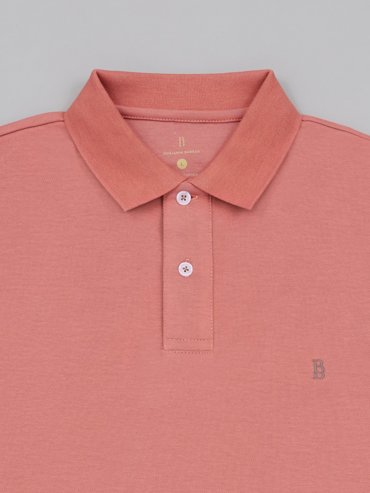 Pique Logo Polo Tee