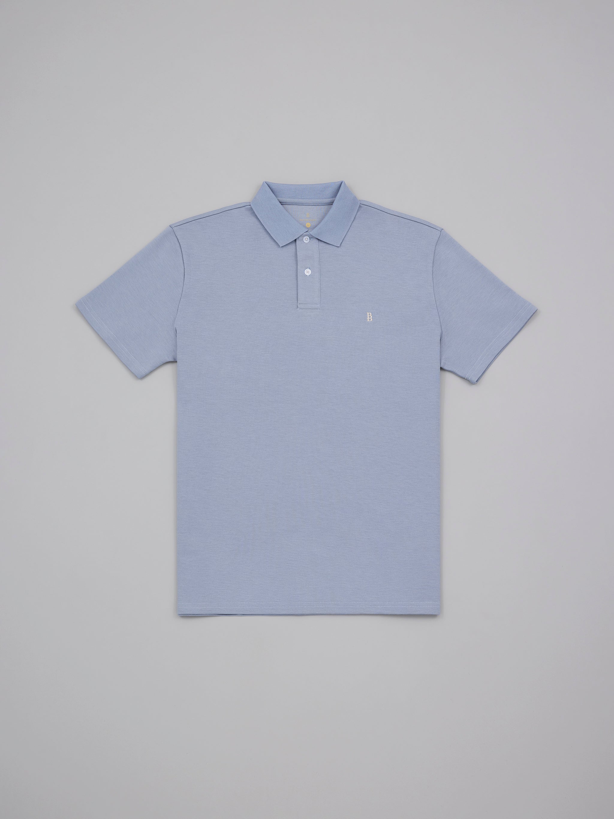 Pique Logo Polo Tee