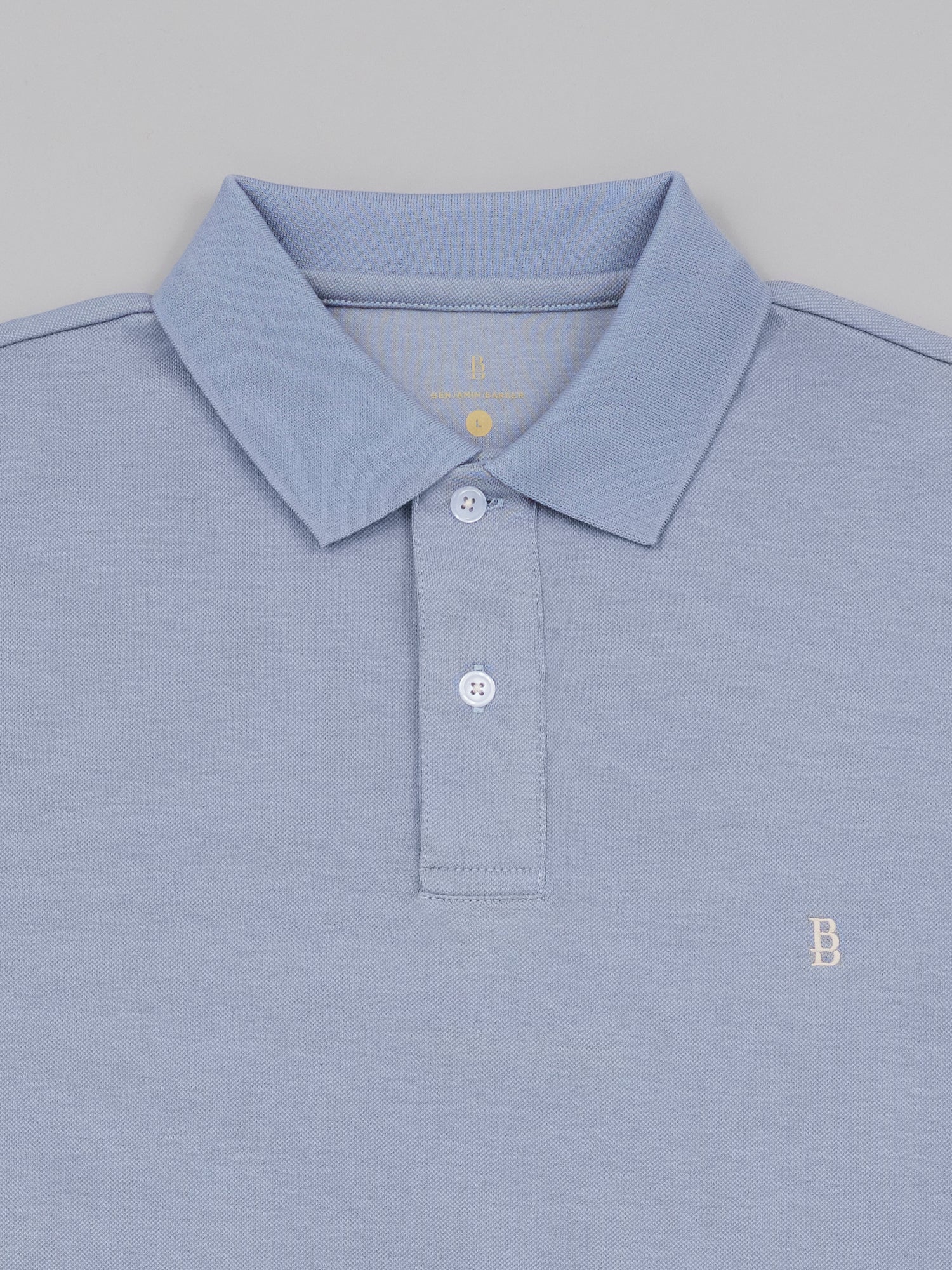 Pique Logo Polo Tee