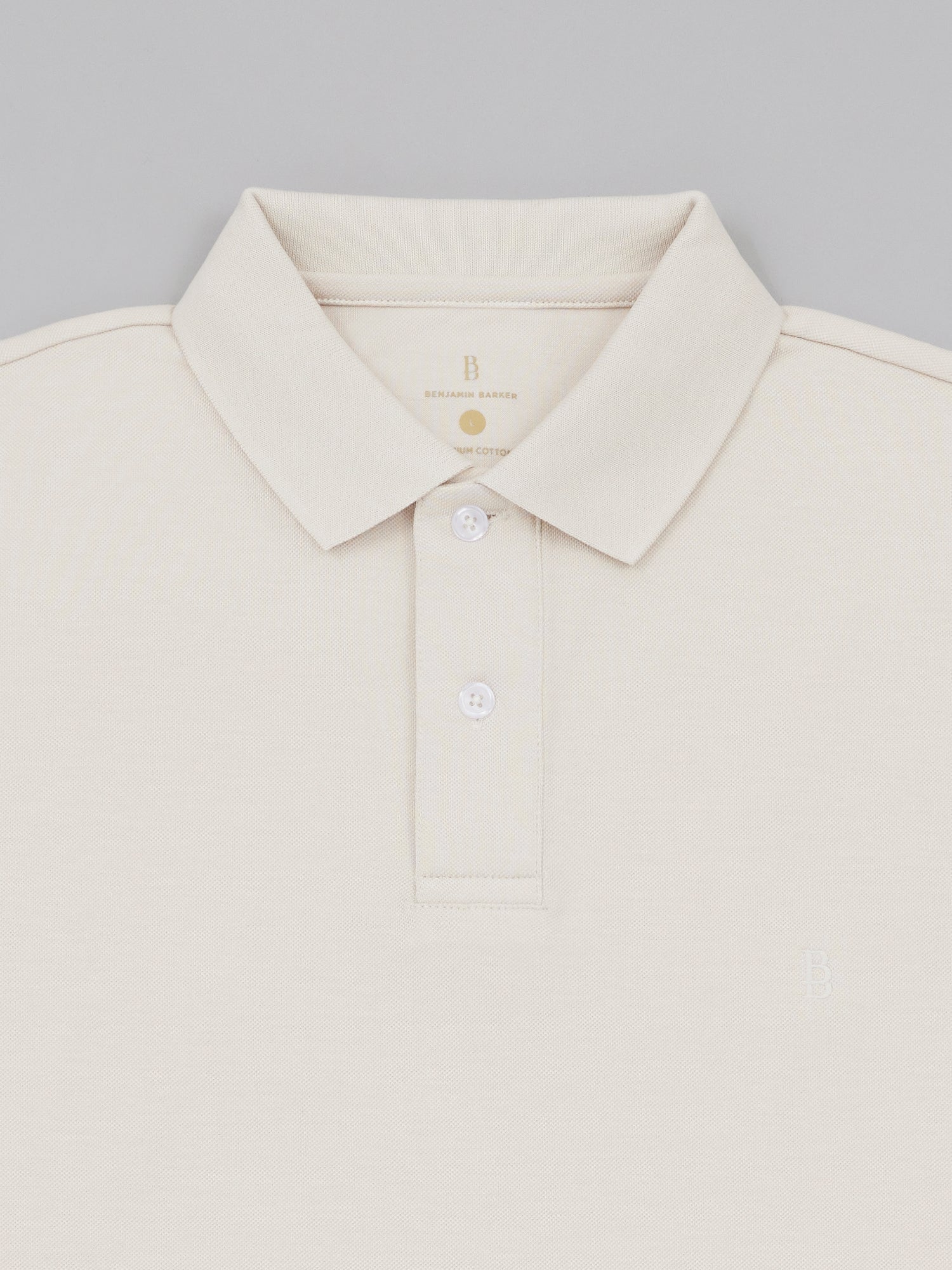 Pique Logo Polo Tee