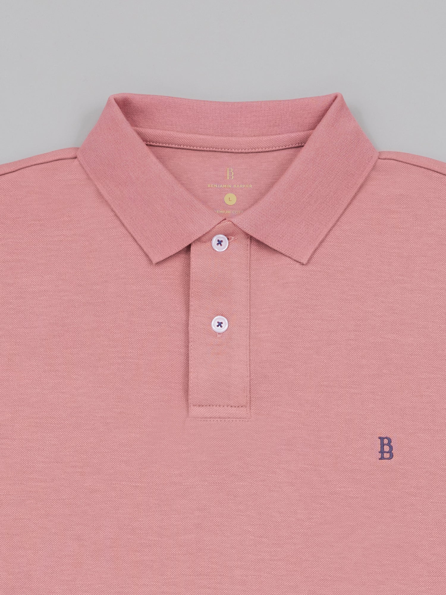 Pique Logo Polo Tee