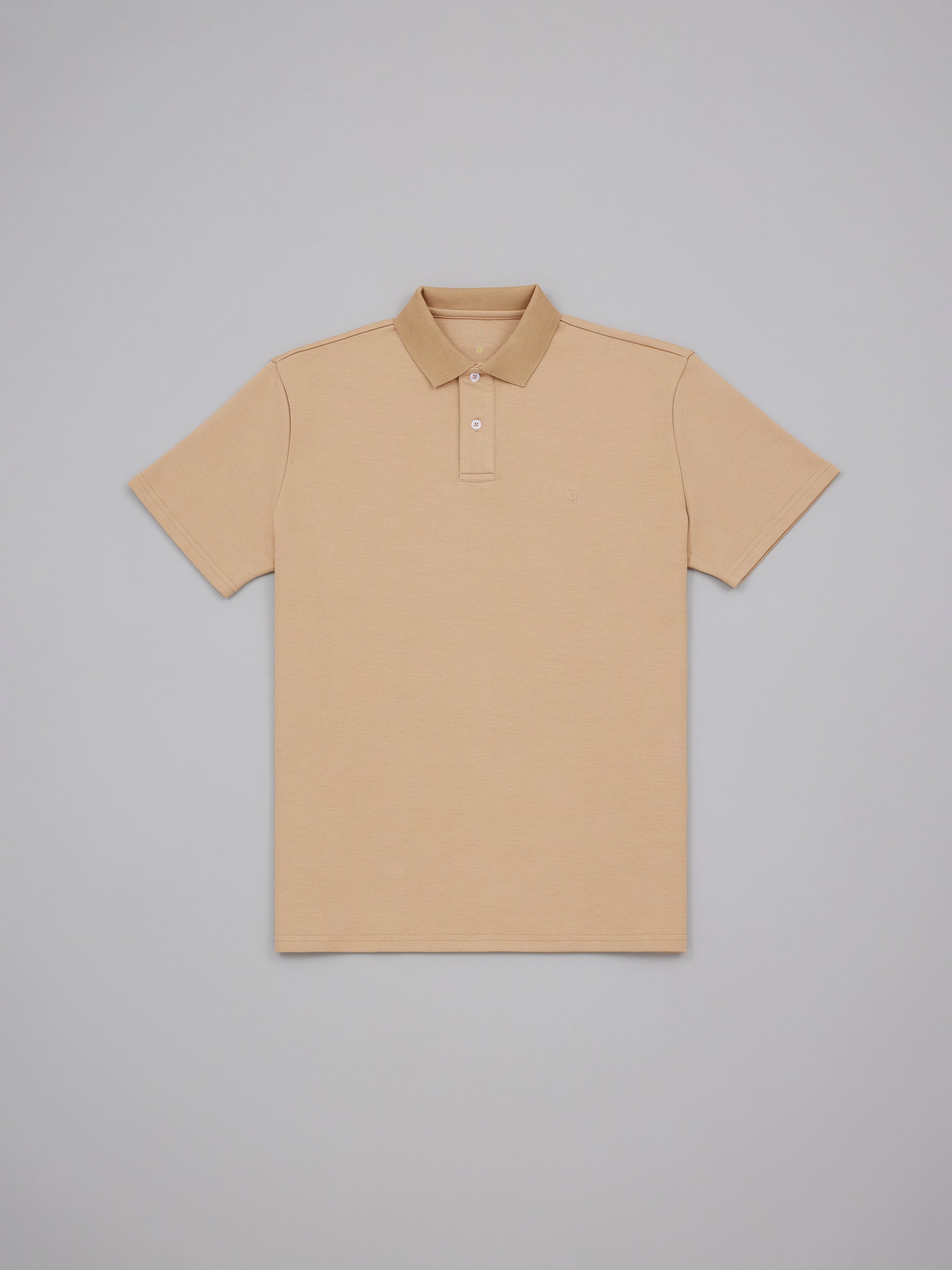Pique Logo Polo Tee