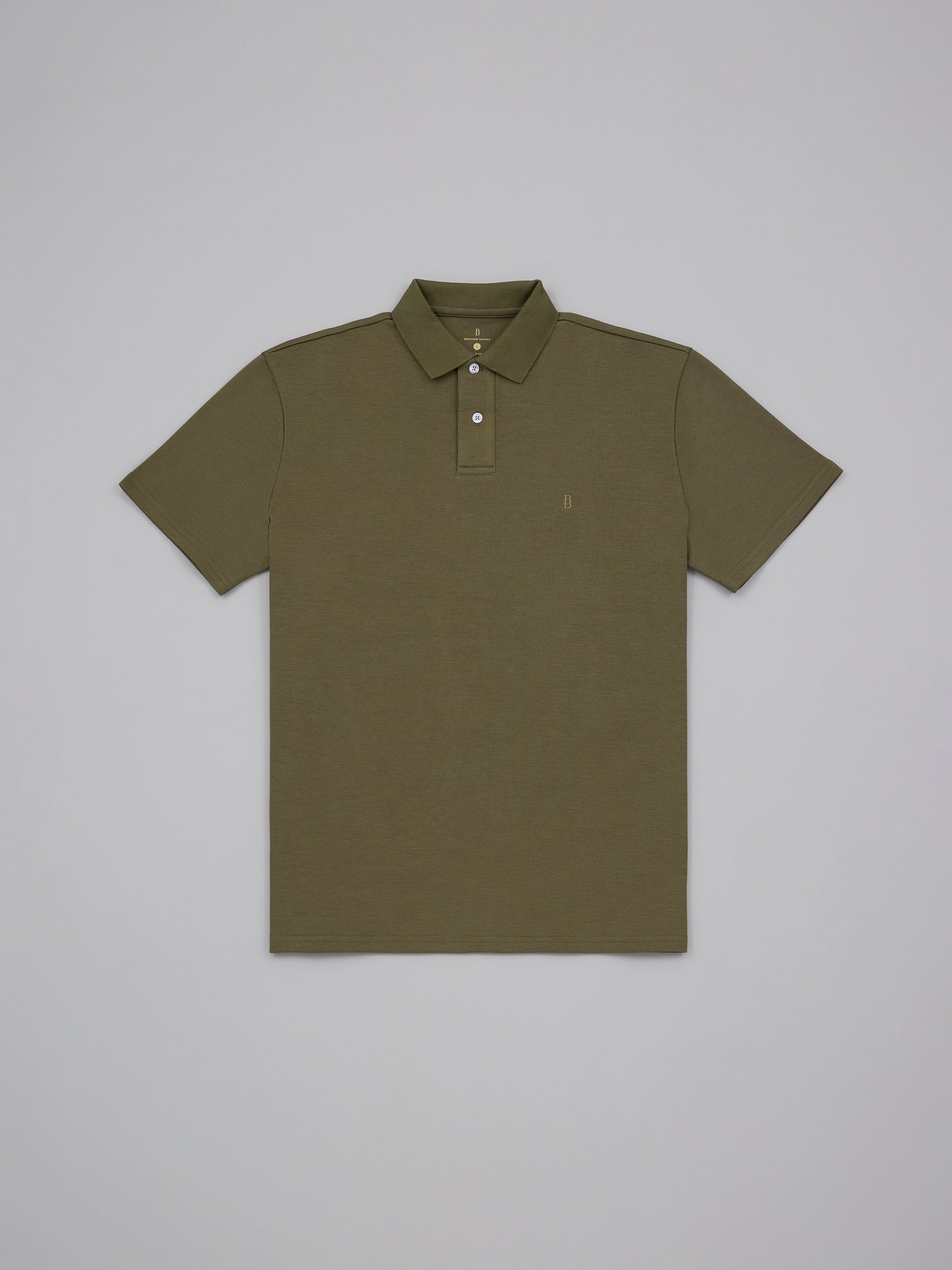 Pique Logo Polo Tee