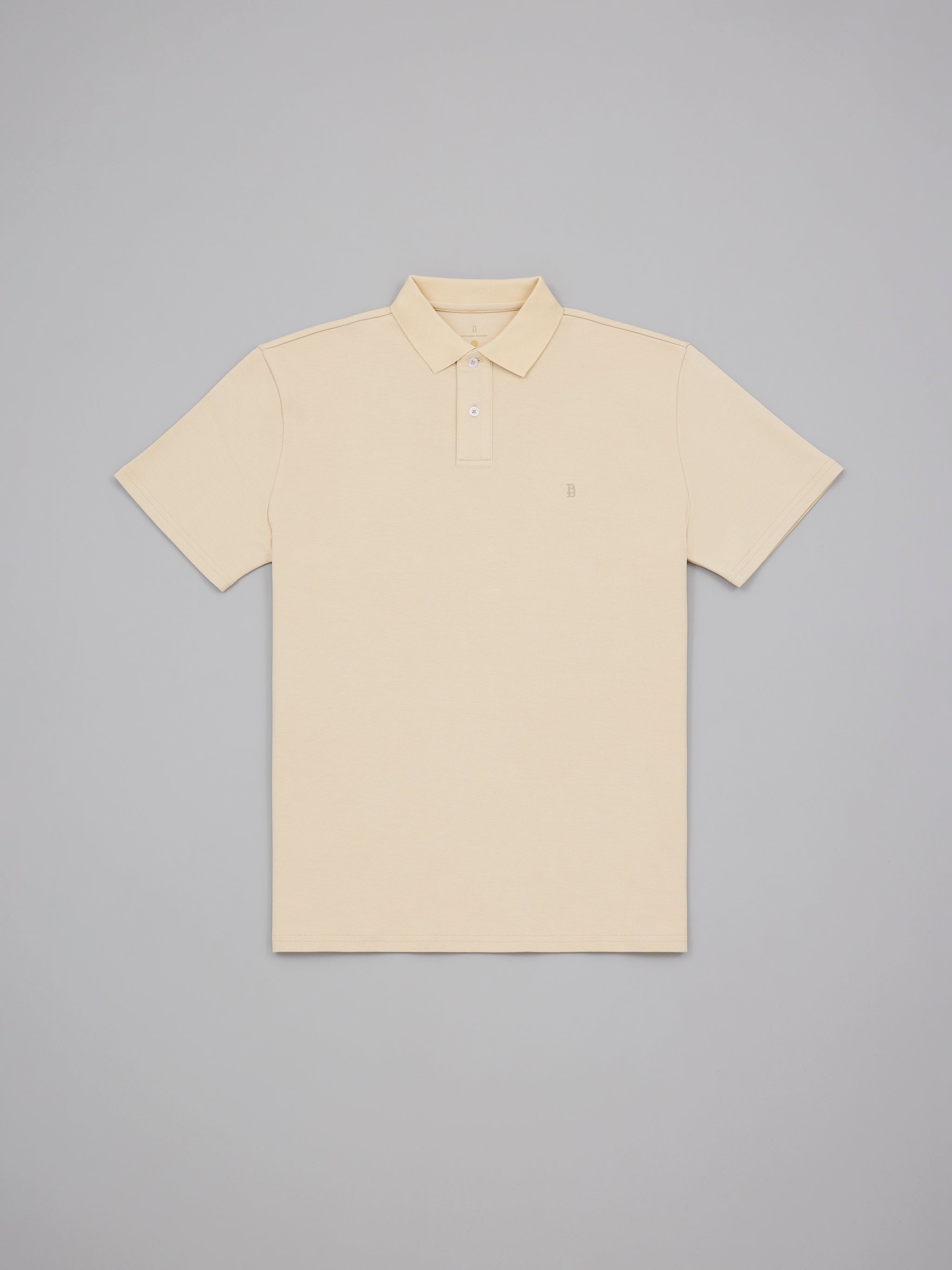 Pique Logo Polo Tee