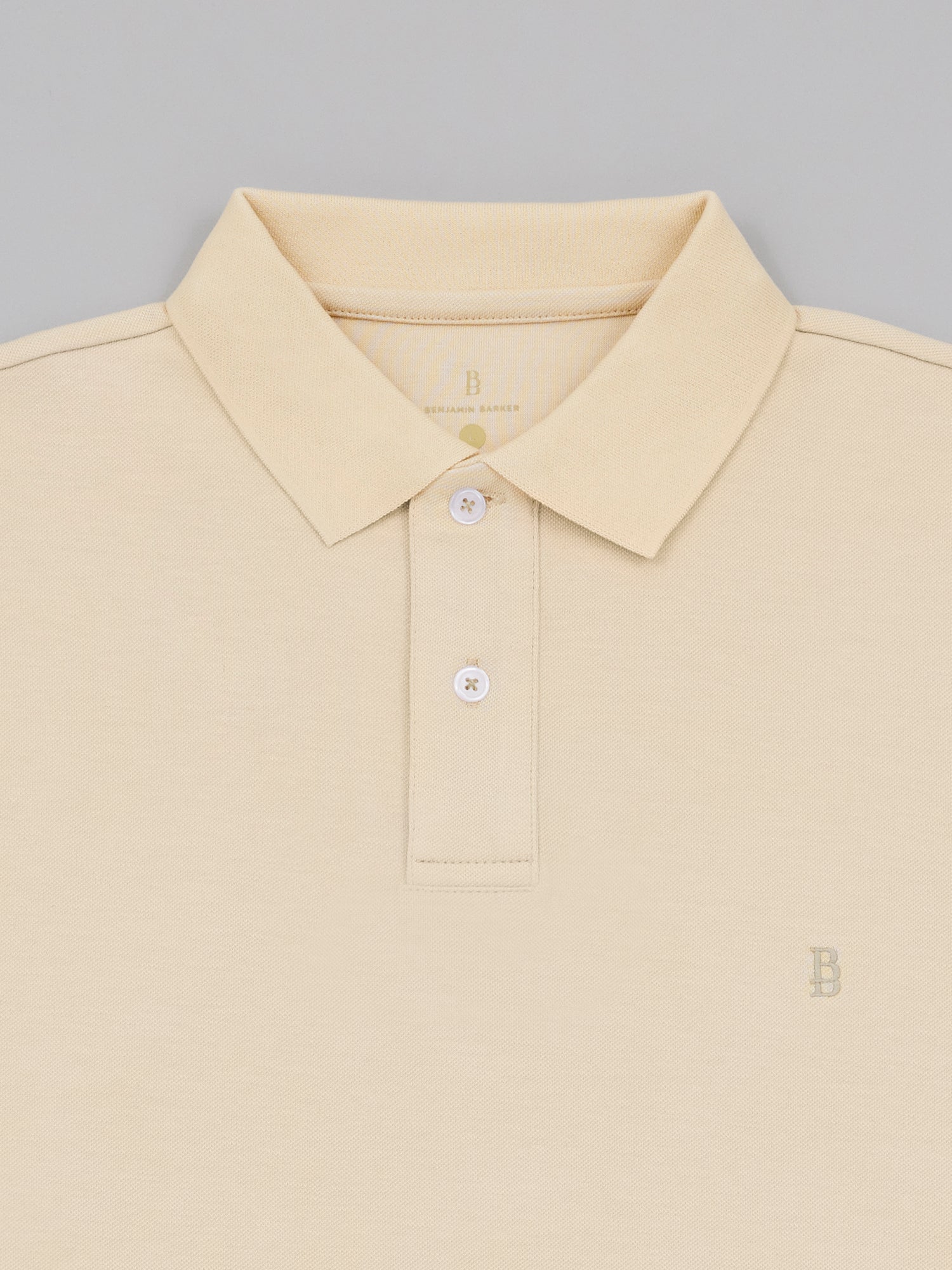 Pique Logo Polo Tee