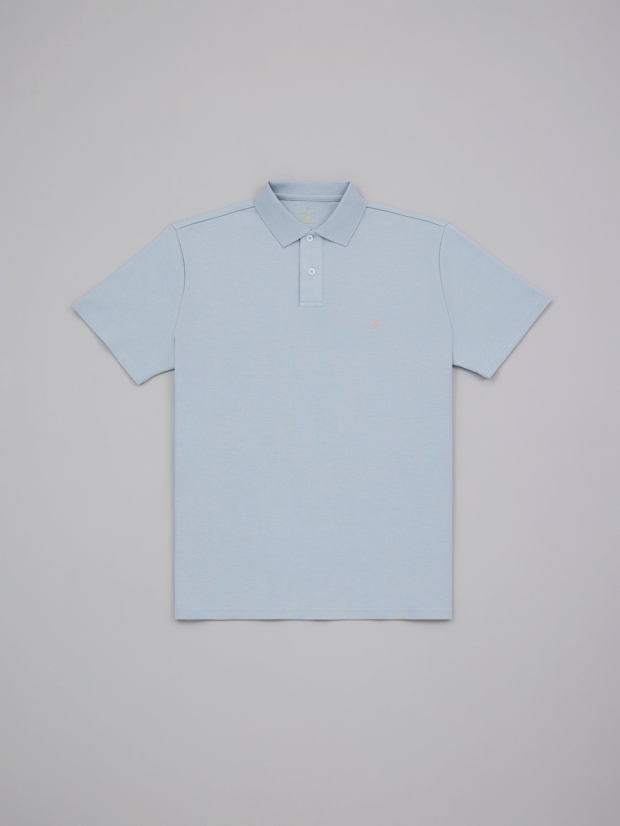 Pique Logo Polo Tee