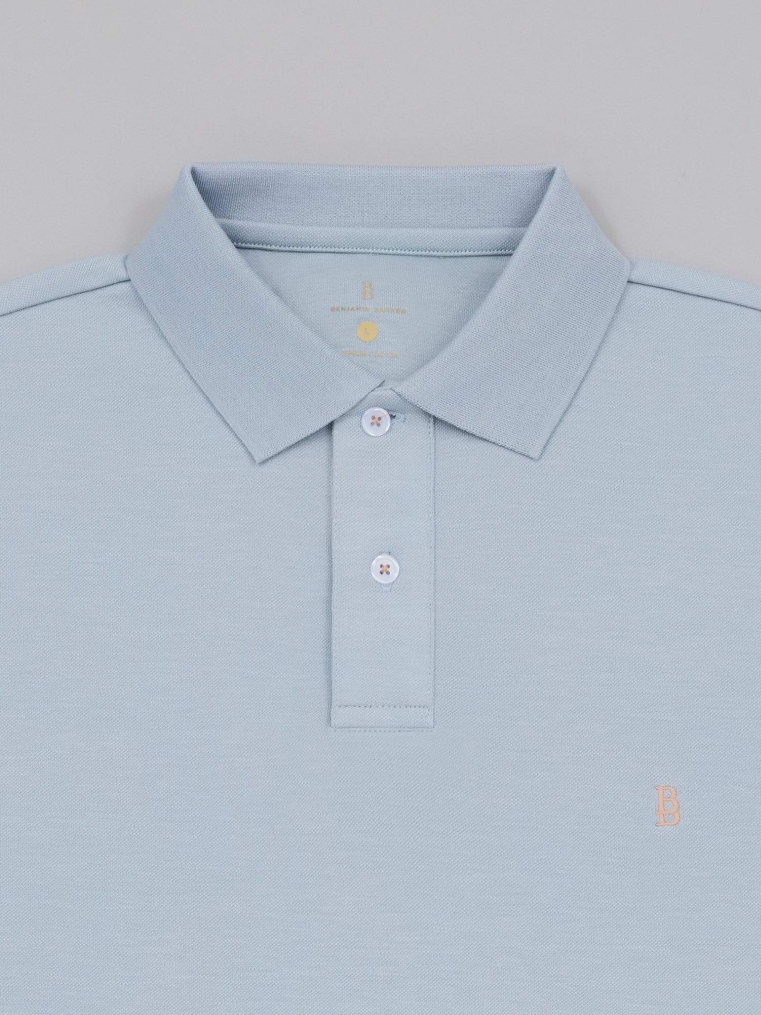 Pique Logo Polo Tee