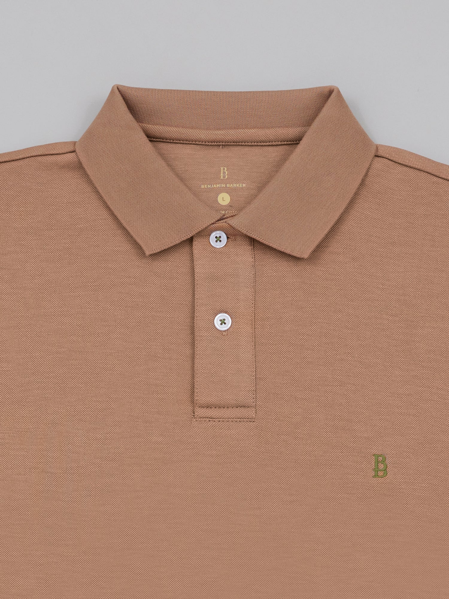 Pique Logo Polo Tee