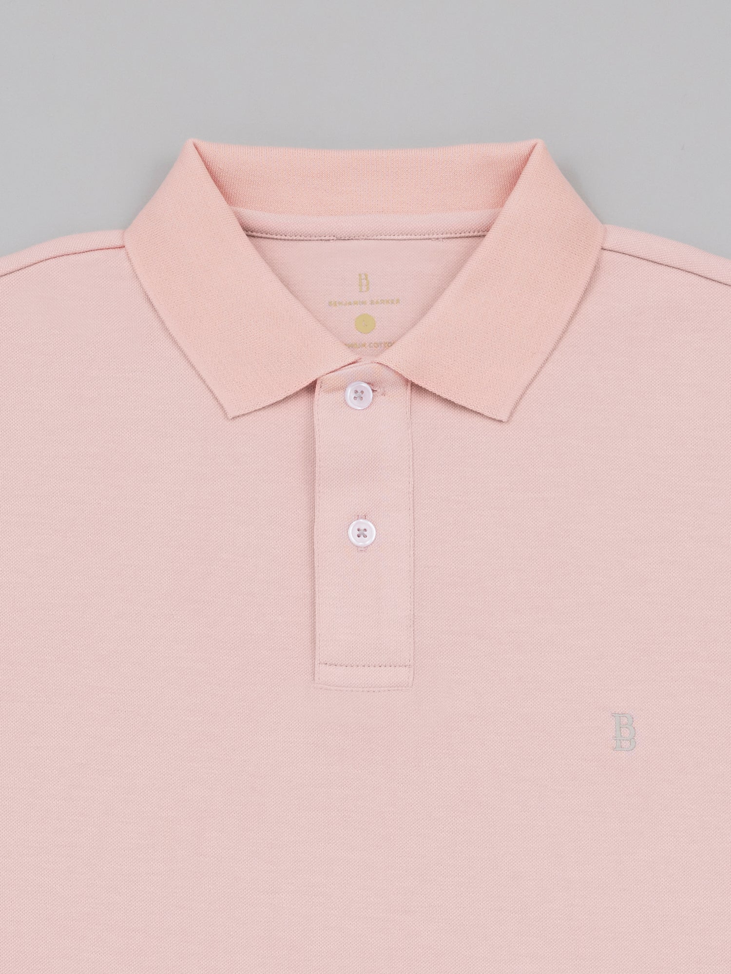 Pique Logo Polo Tee