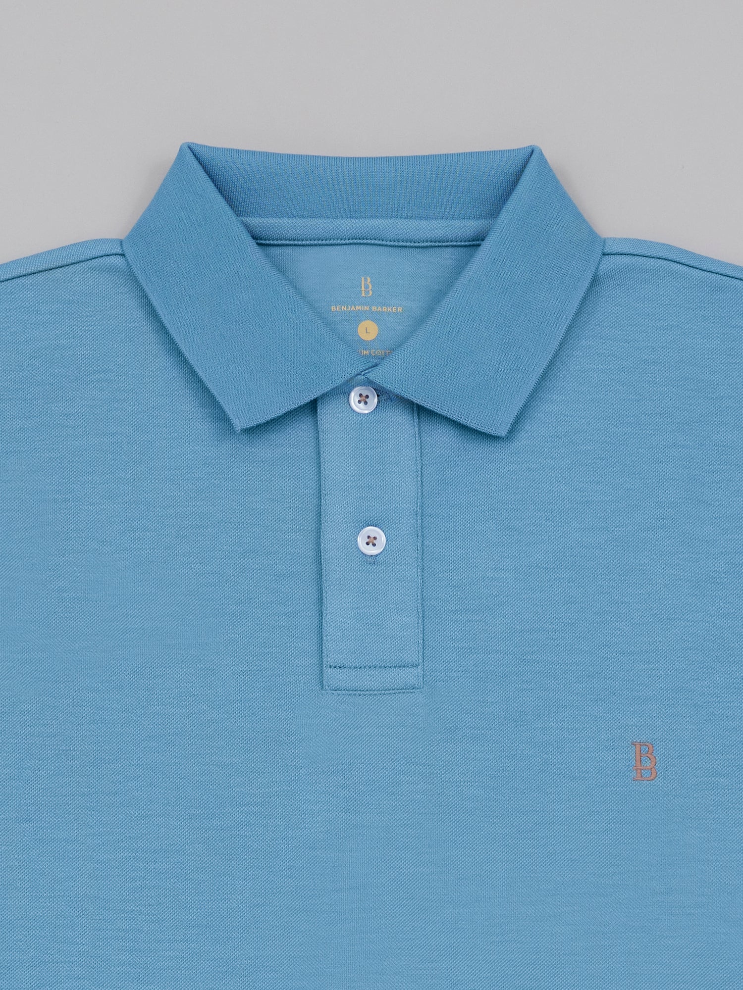 Pique Logo Polo Tee