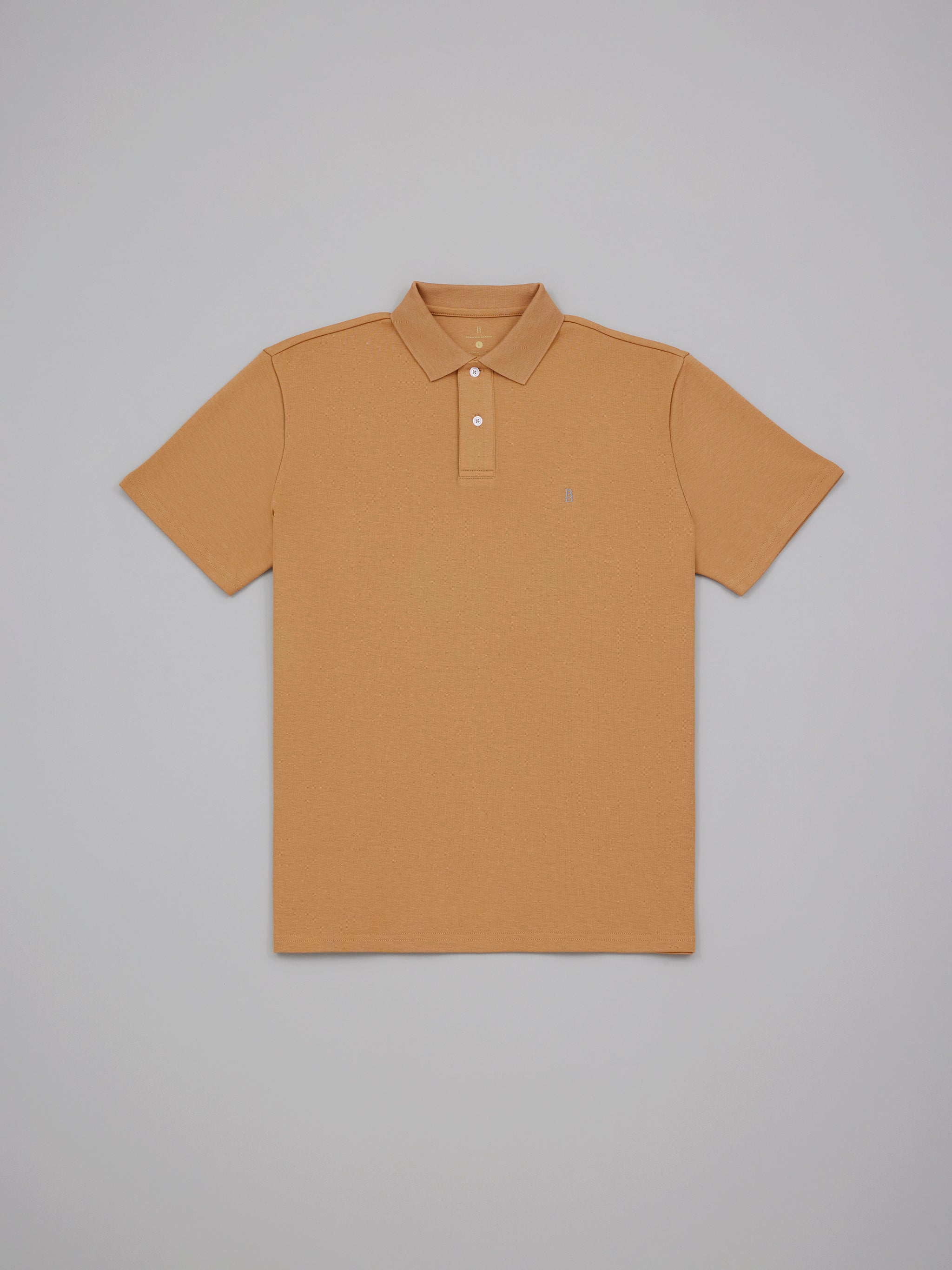 Pique Logo Polo Tee