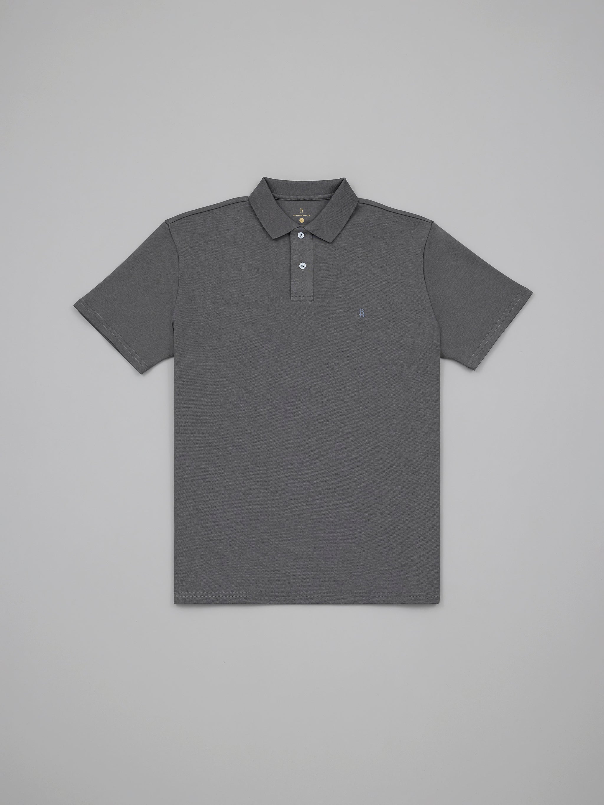 Pique Logo Polo Tee