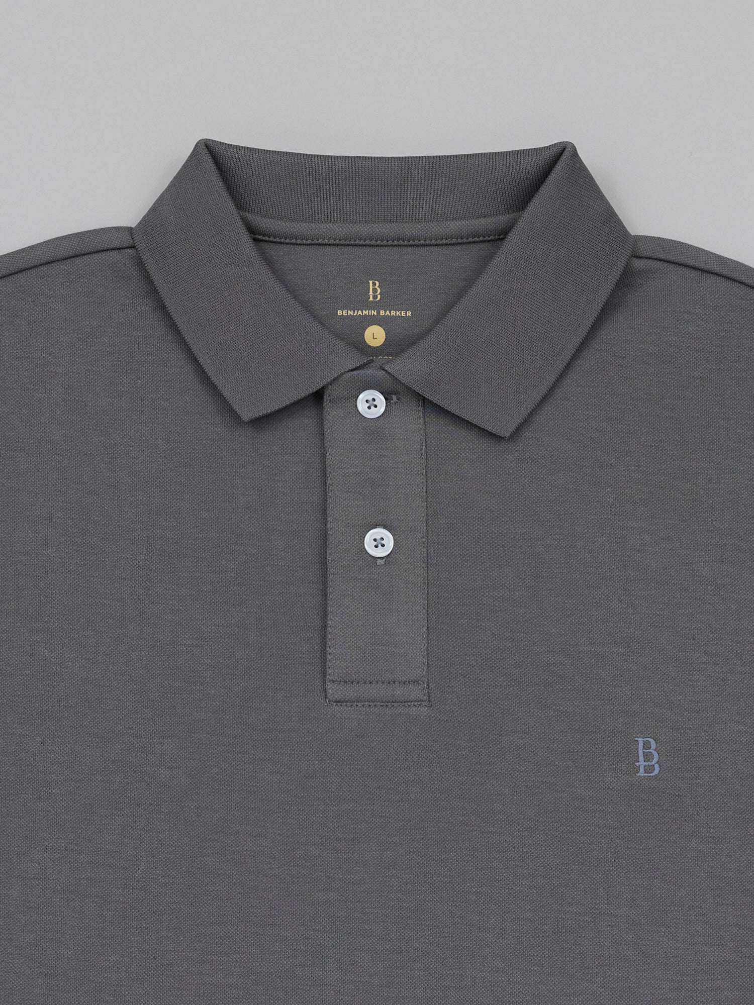 Pique Logo Polo Tee
