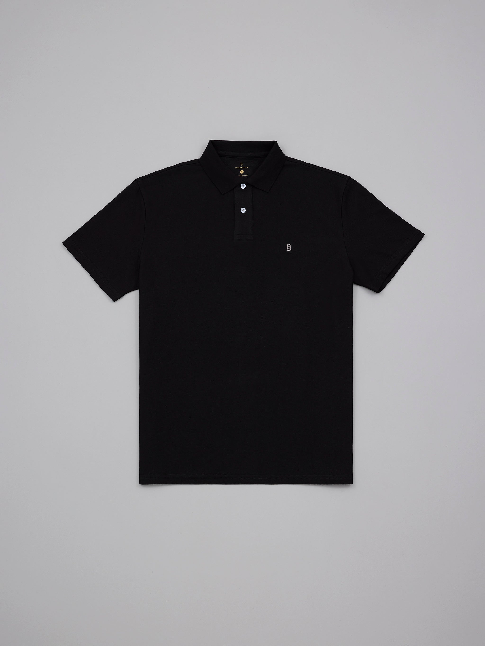 Pique Logo Polo Tee