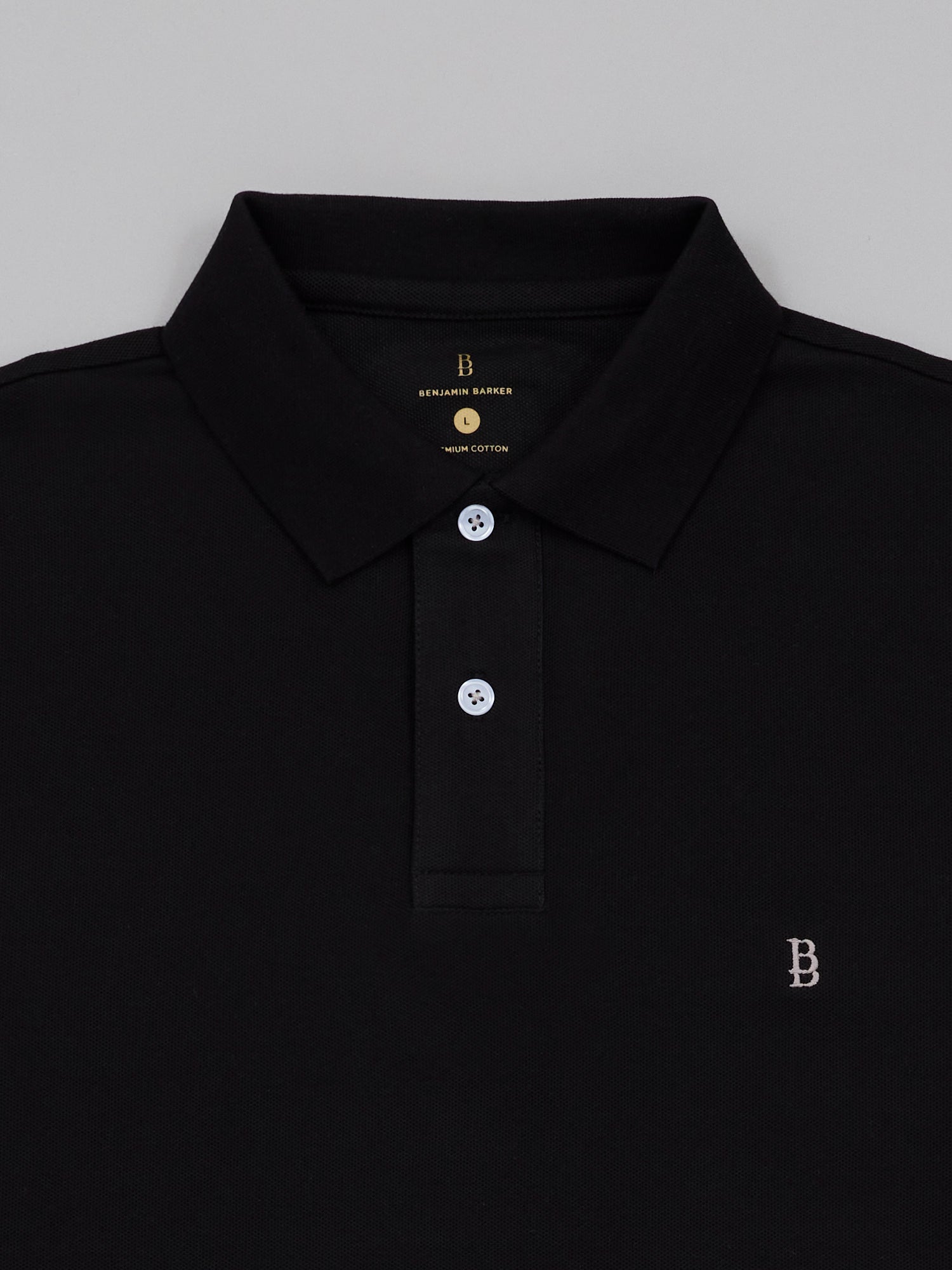Pique Logo Polo Tee