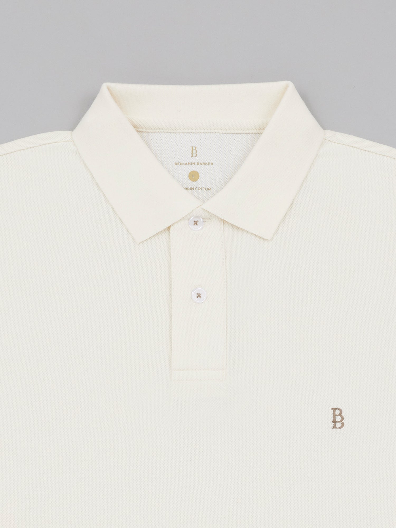 Pique Logo Polo Tee