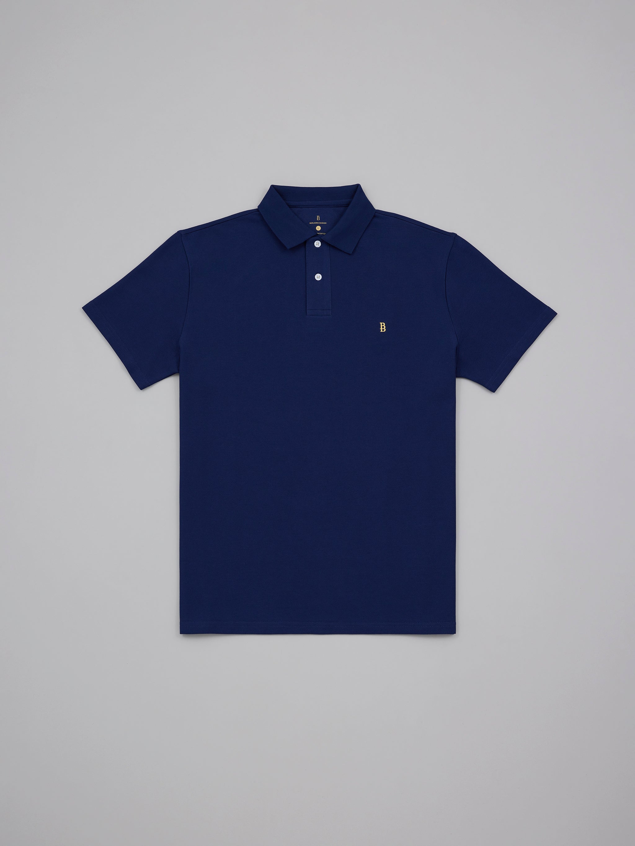 Pique Logo Polo Tee