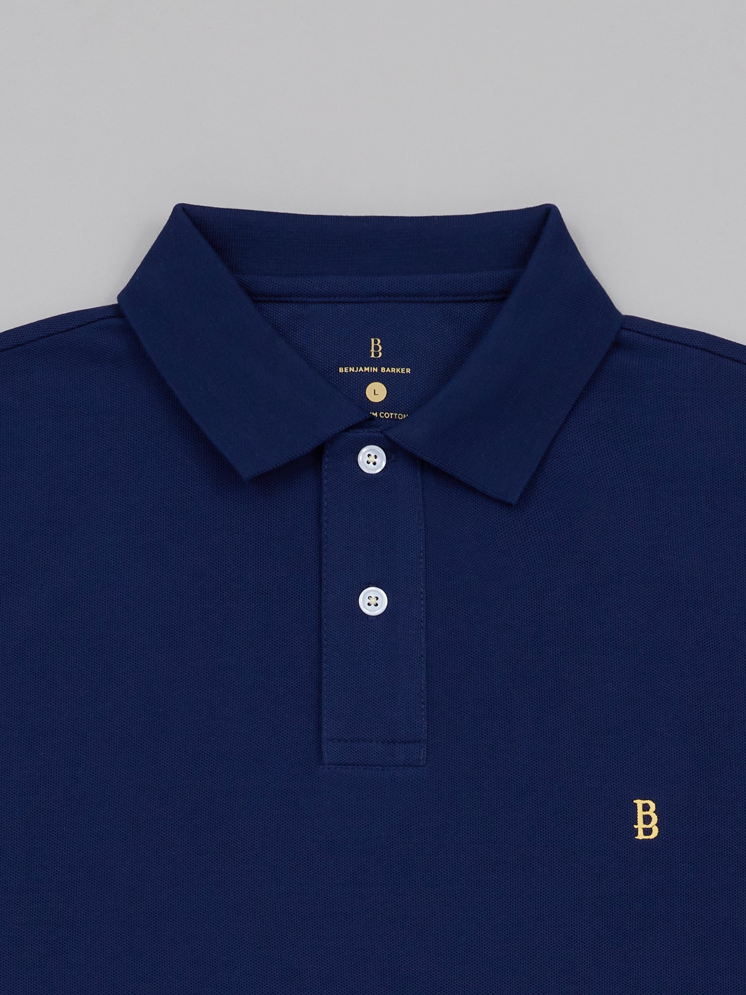 Pique Logo Polo Tee