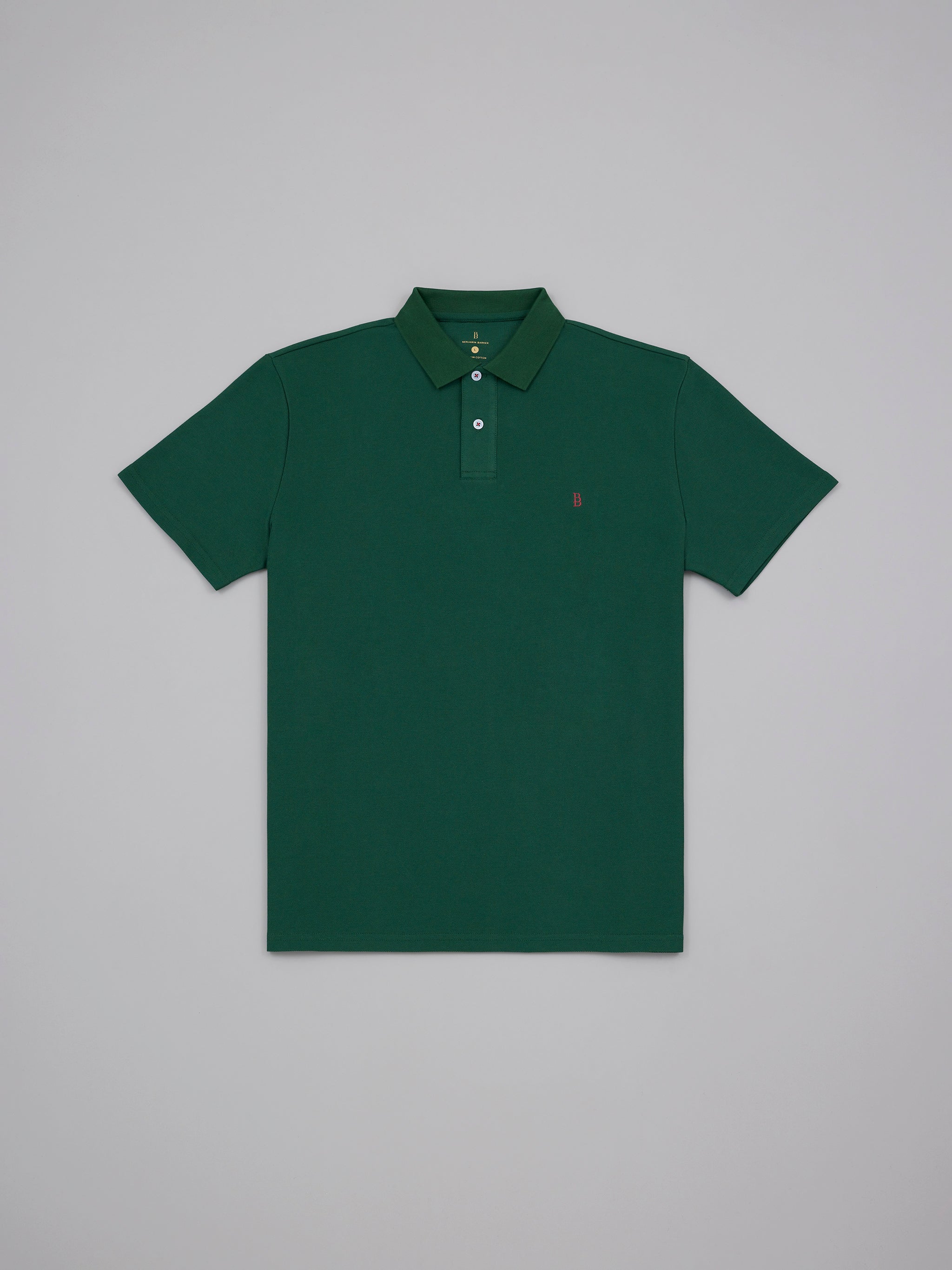 Pique Logo Polo Tee