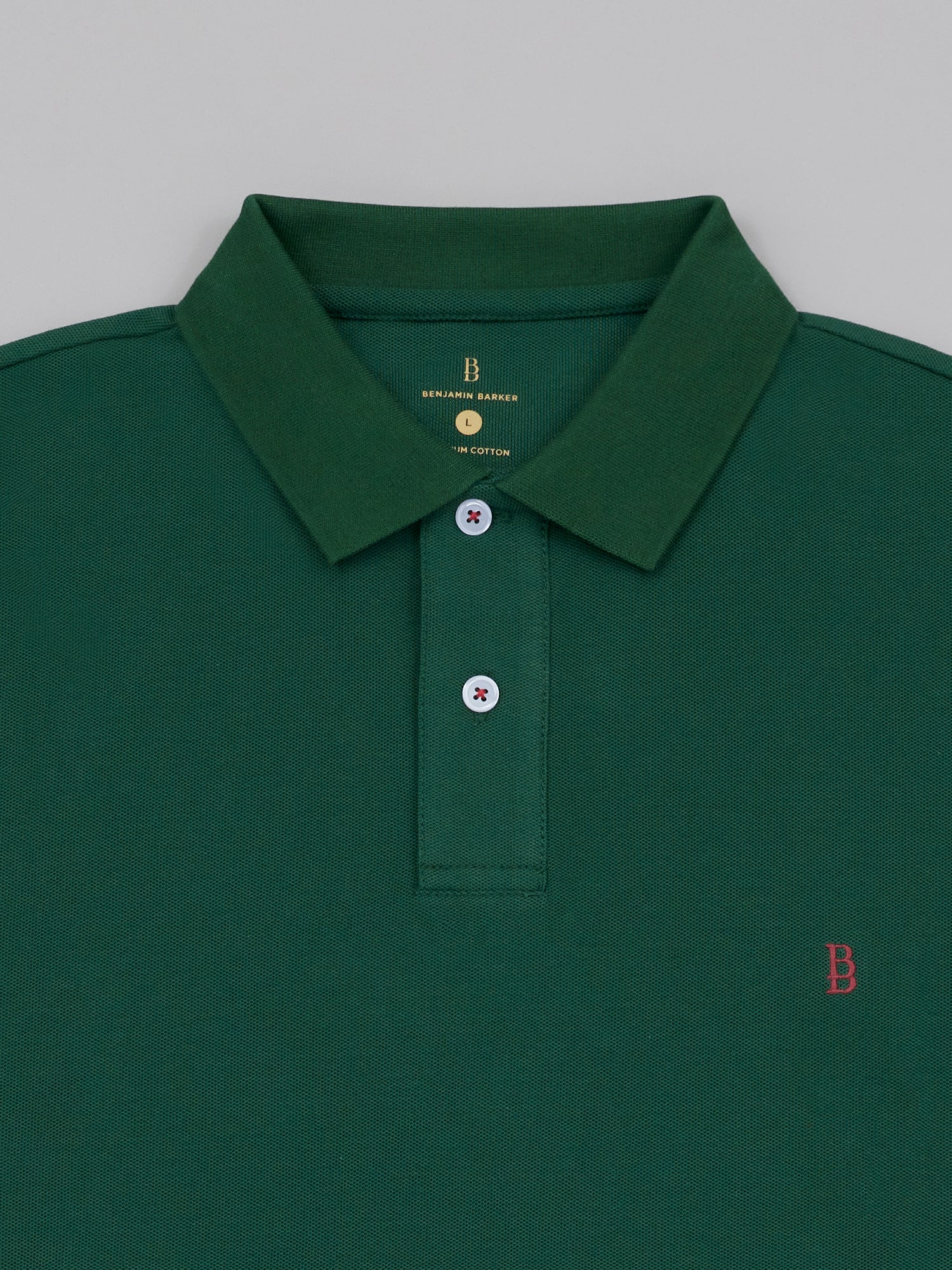 Pique Logo Polo Tee