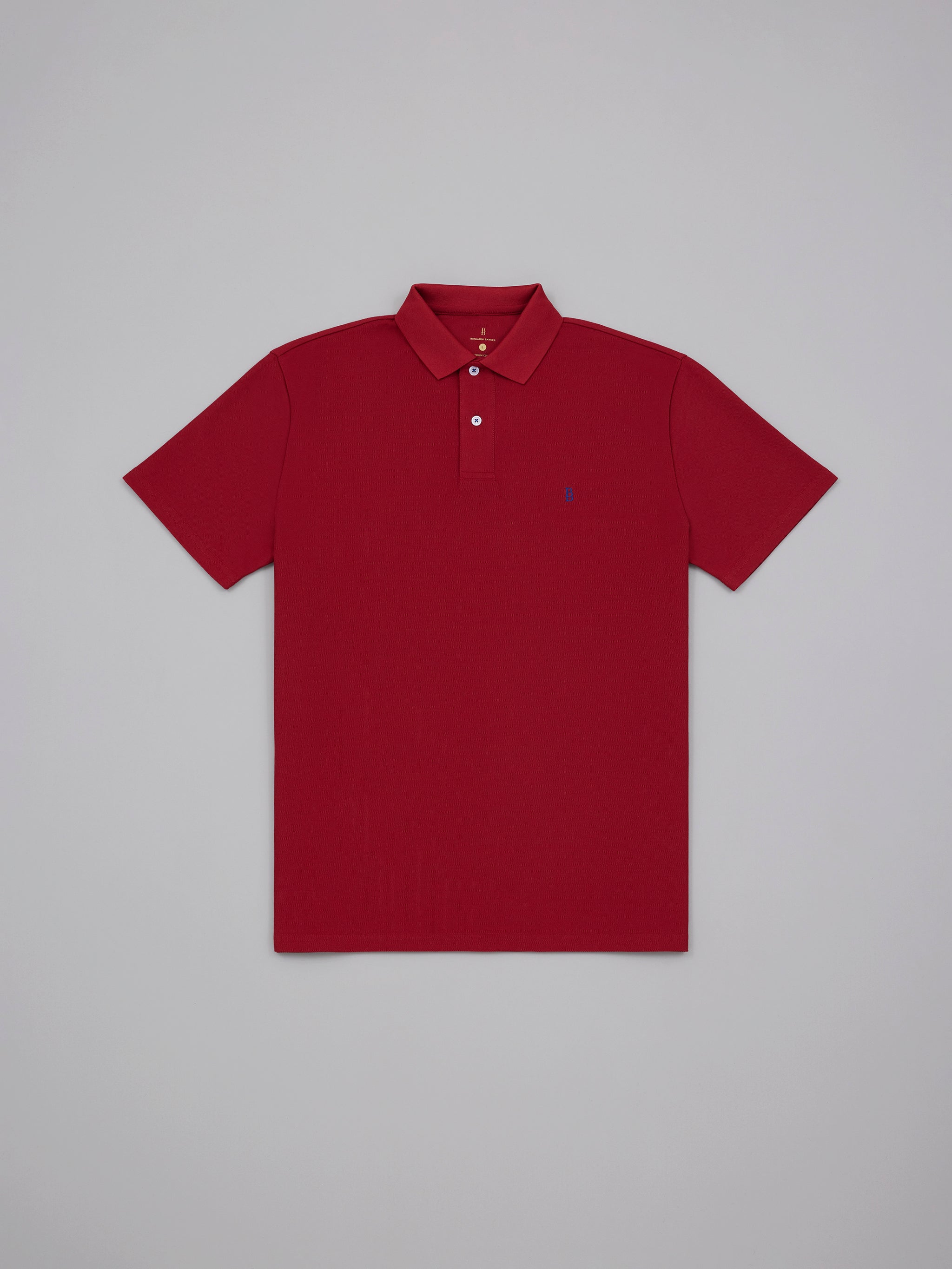 Pique Logo Polo Tee