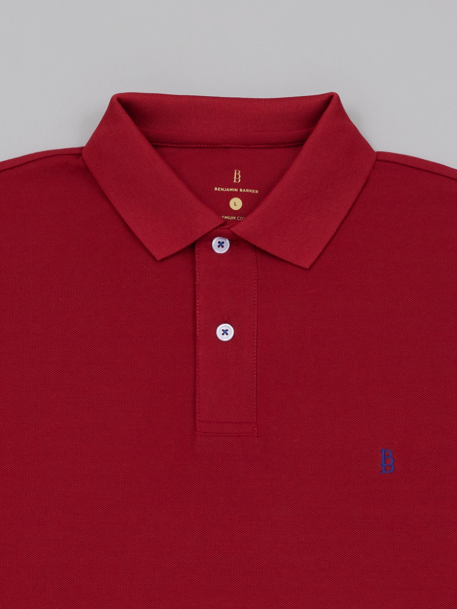 Pique Logo Polo Tee
