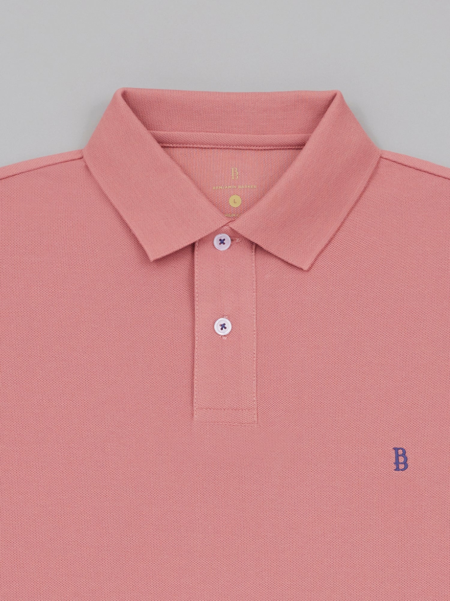 Pique Logo Polo Tee