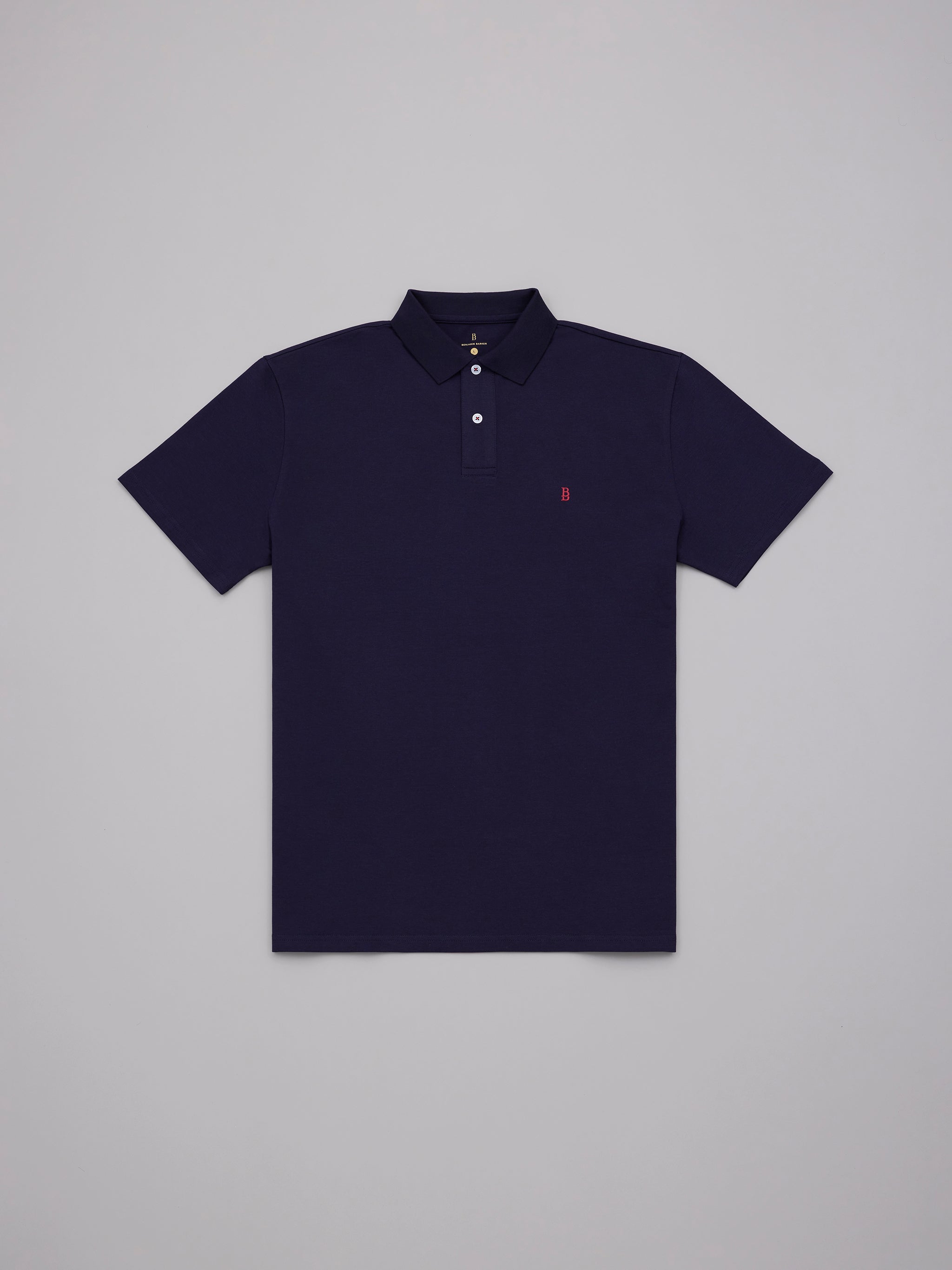 Pique Logo Polo Tee
