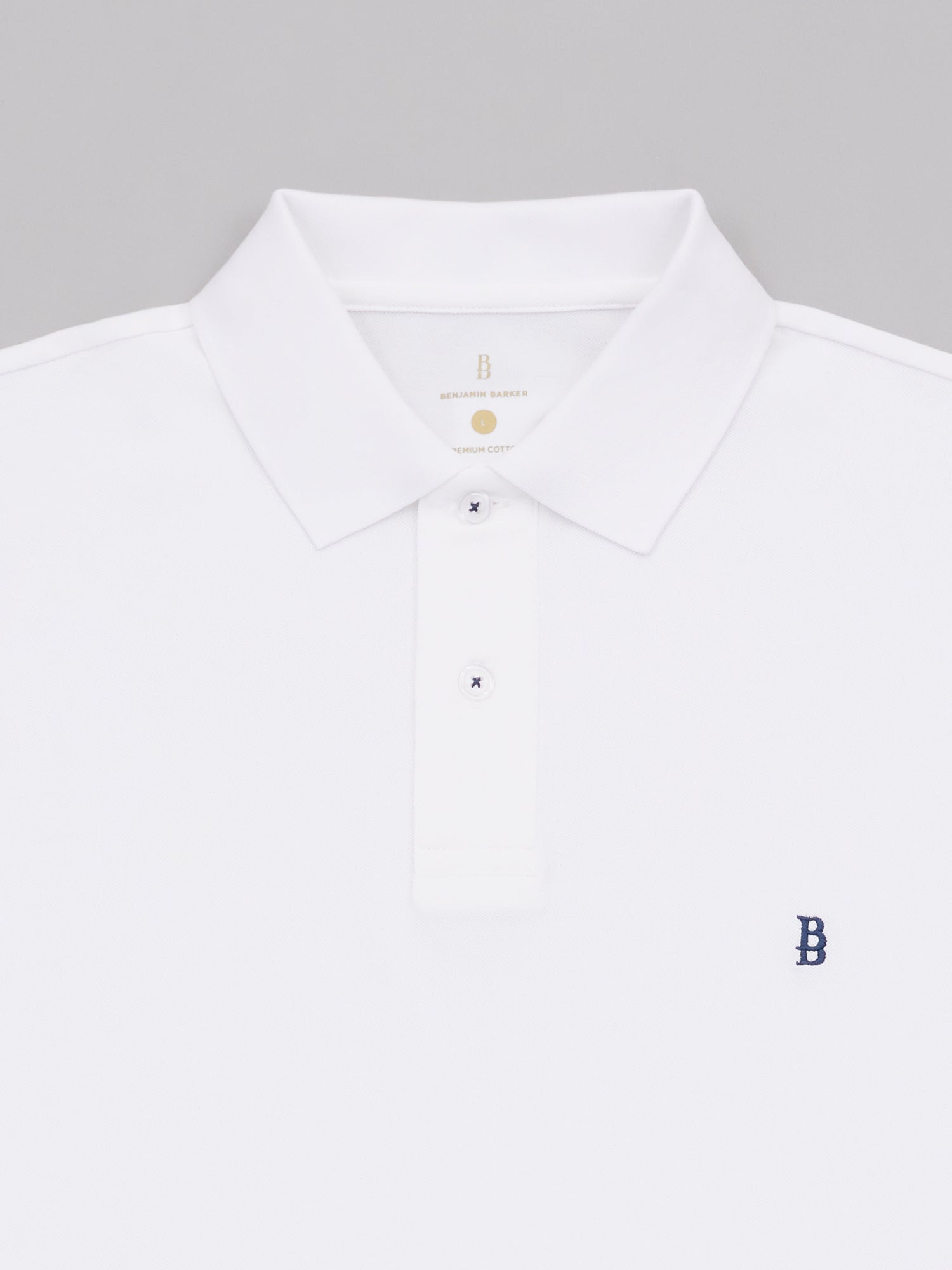 Pique Logo Polo Tee