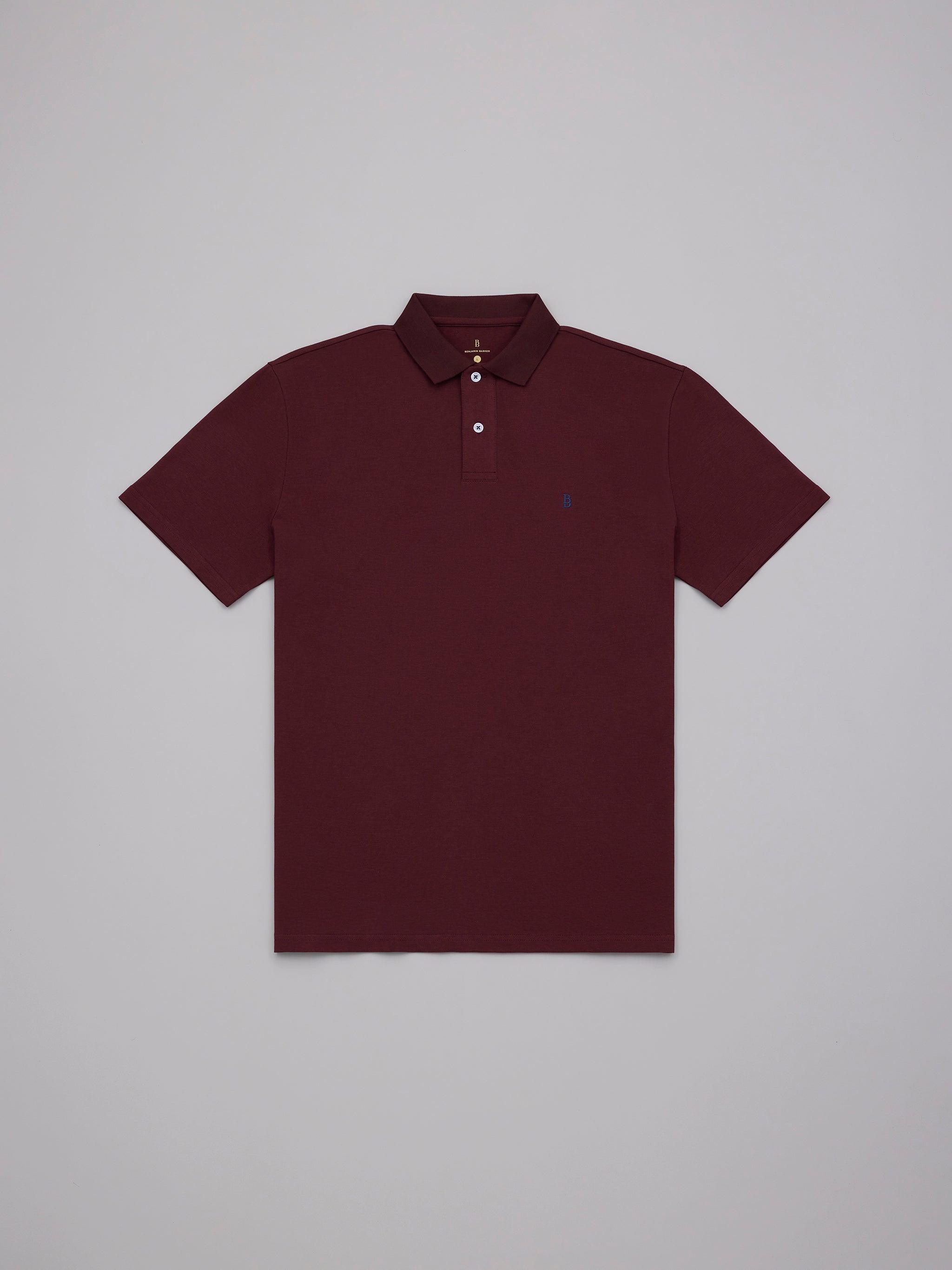 Pique Logo Polo Tee