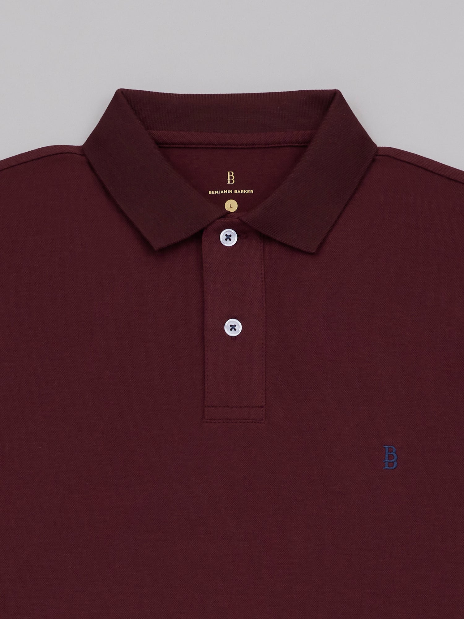 Pique Logo Polo Tee