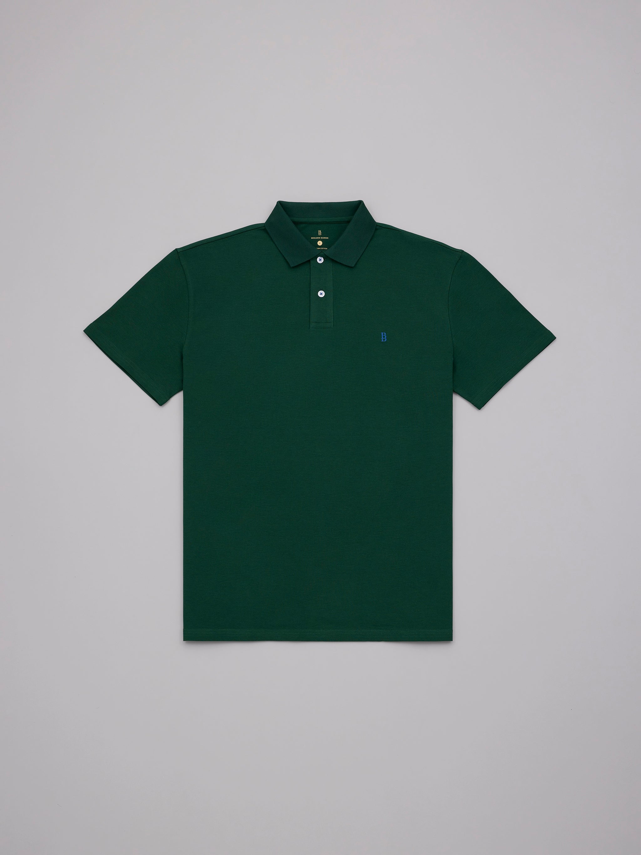 Pique Logo Polo Tee