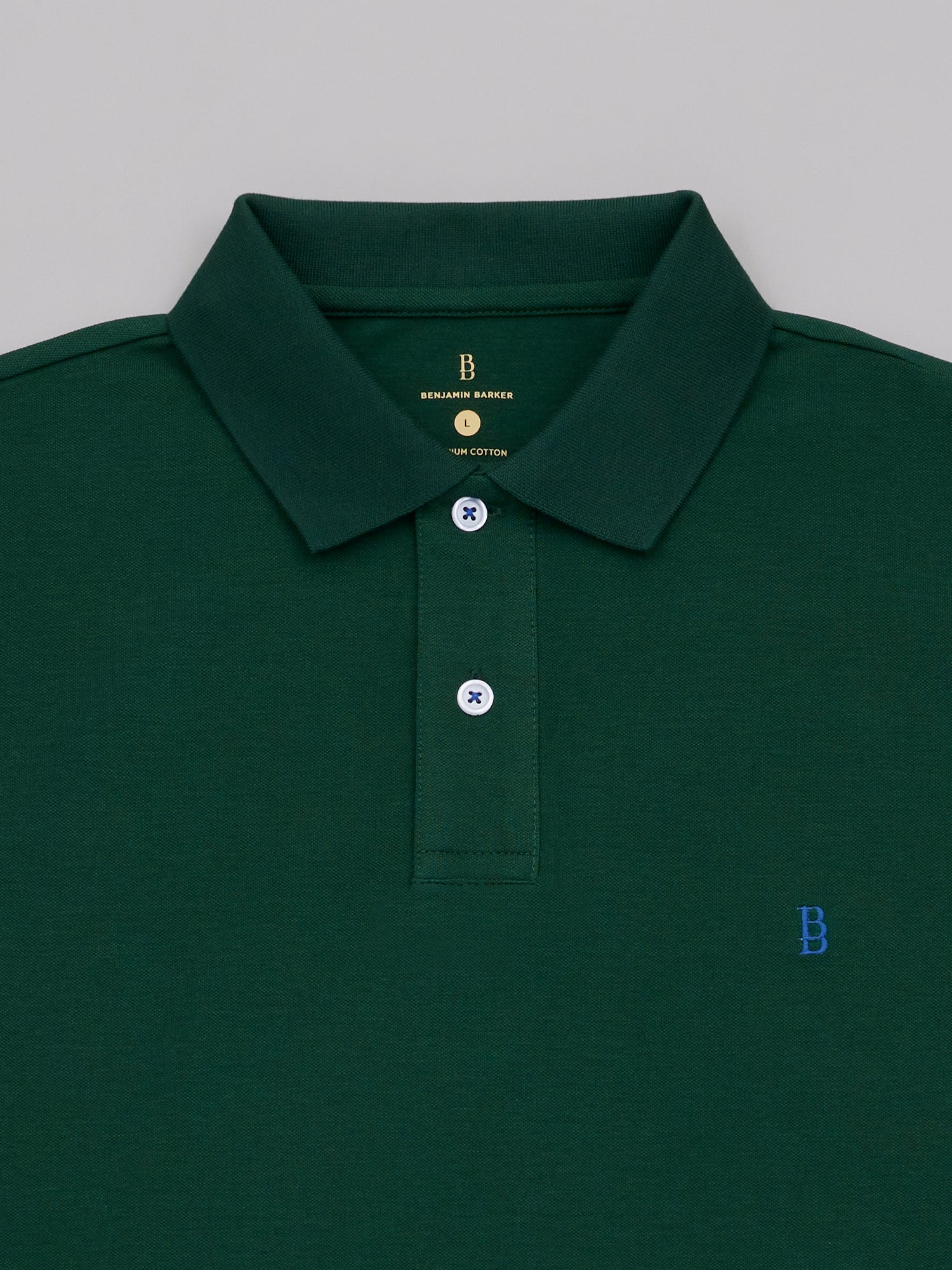 Pique Logo Polo Tee