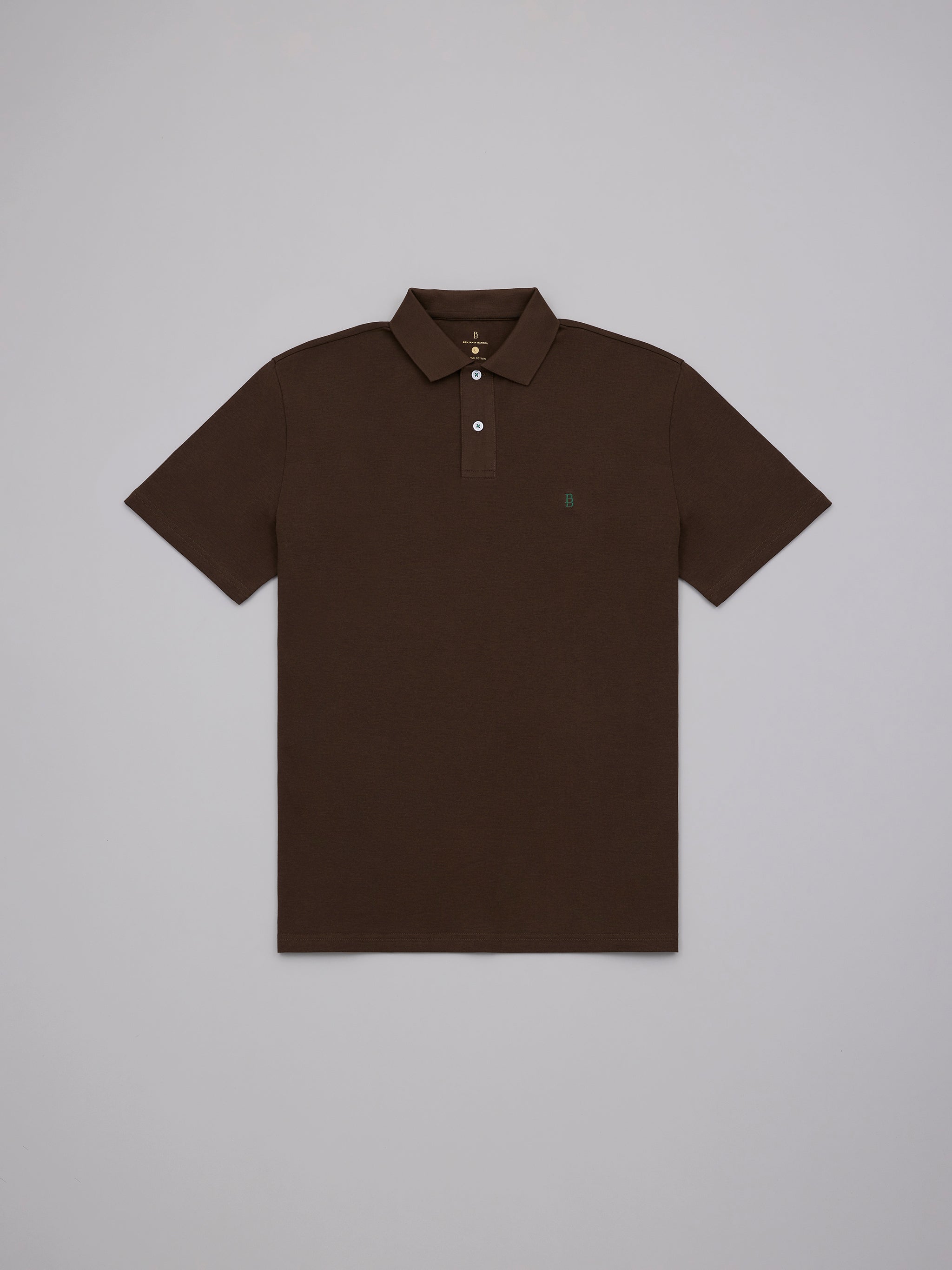 Pique Logo Polo Tee