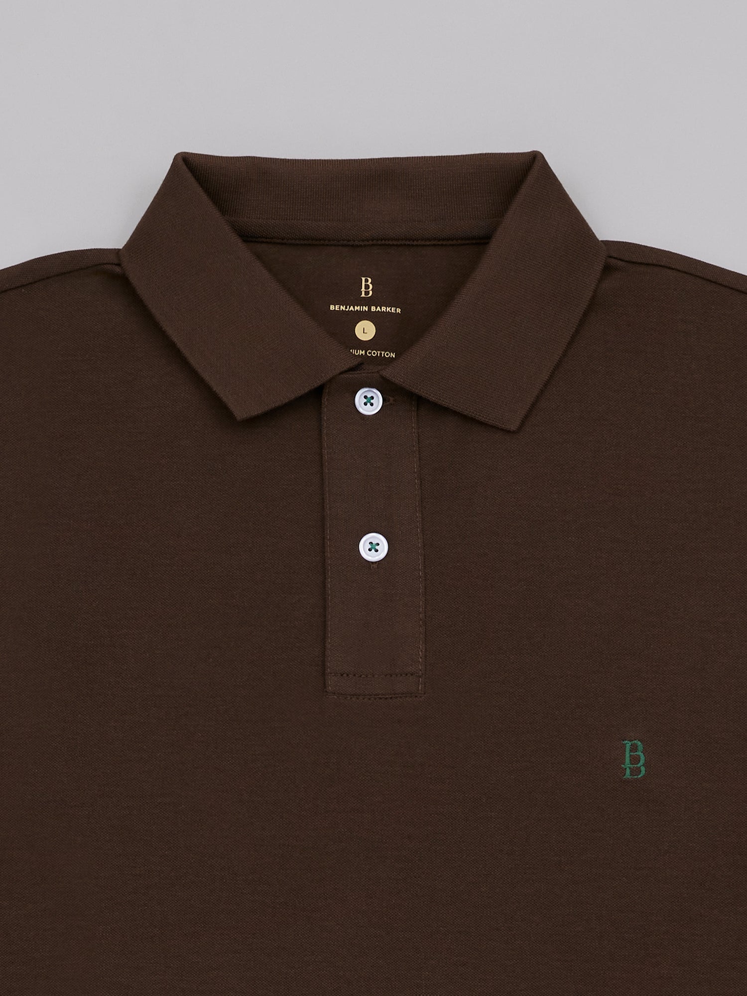 Pique Logo Polo Tee
