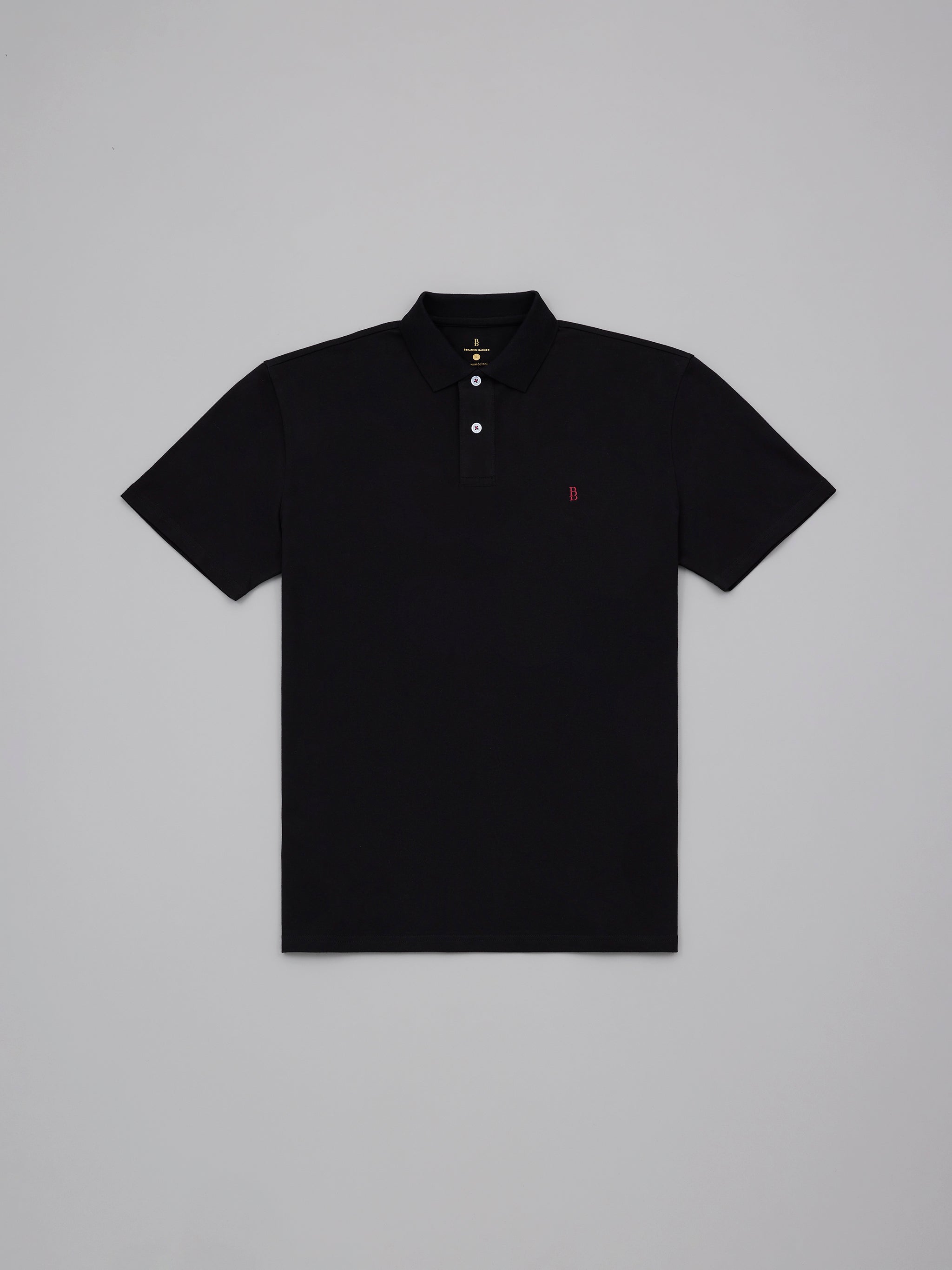 Pique Logo Polo Tee