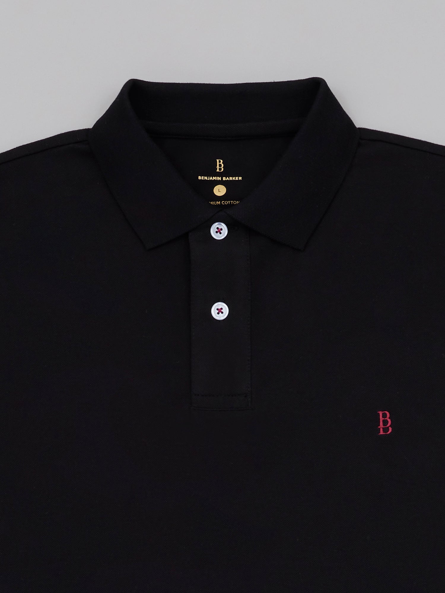 Pique Logo Polo Tee