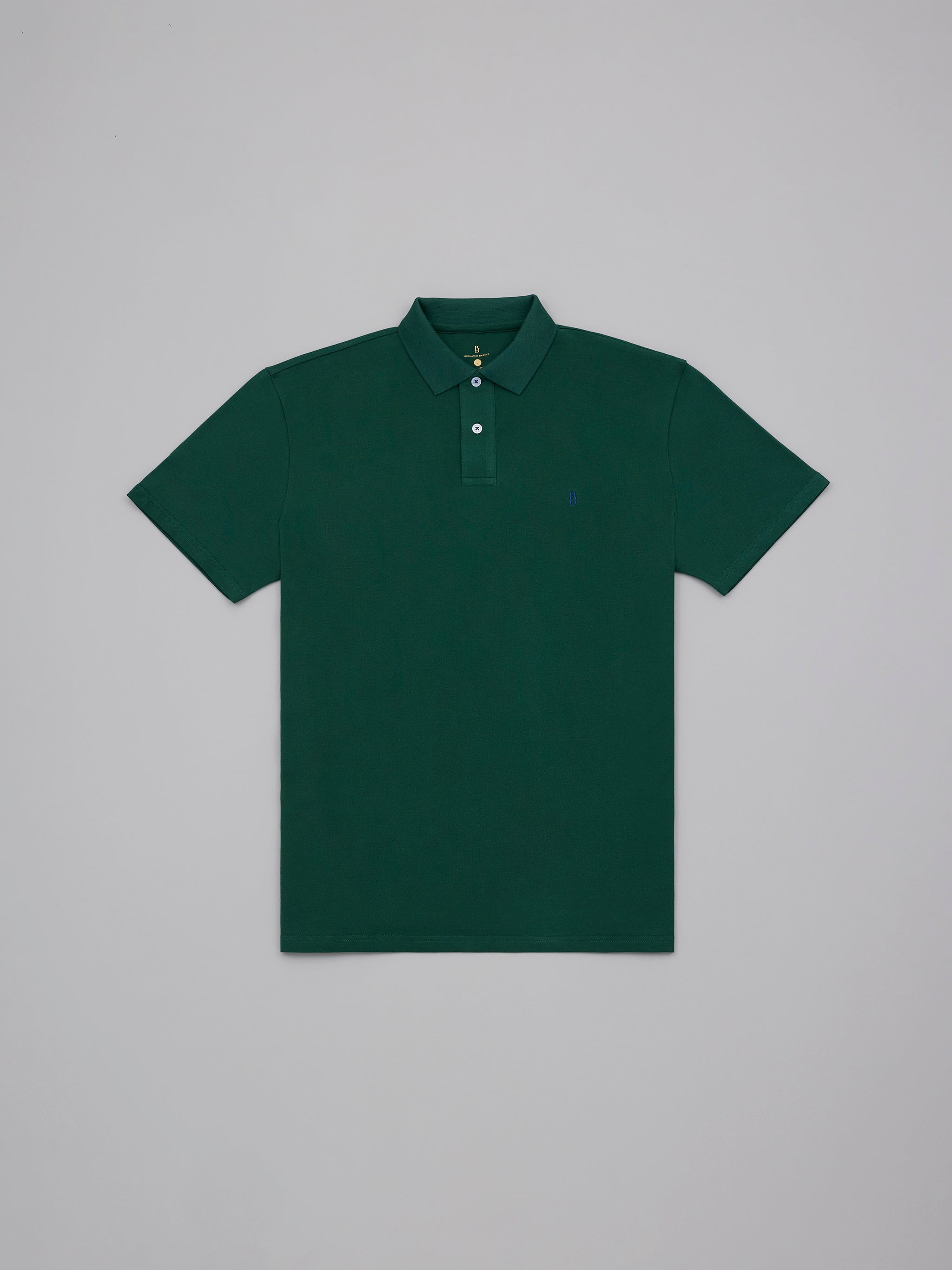 Pique Logo Polo Tee