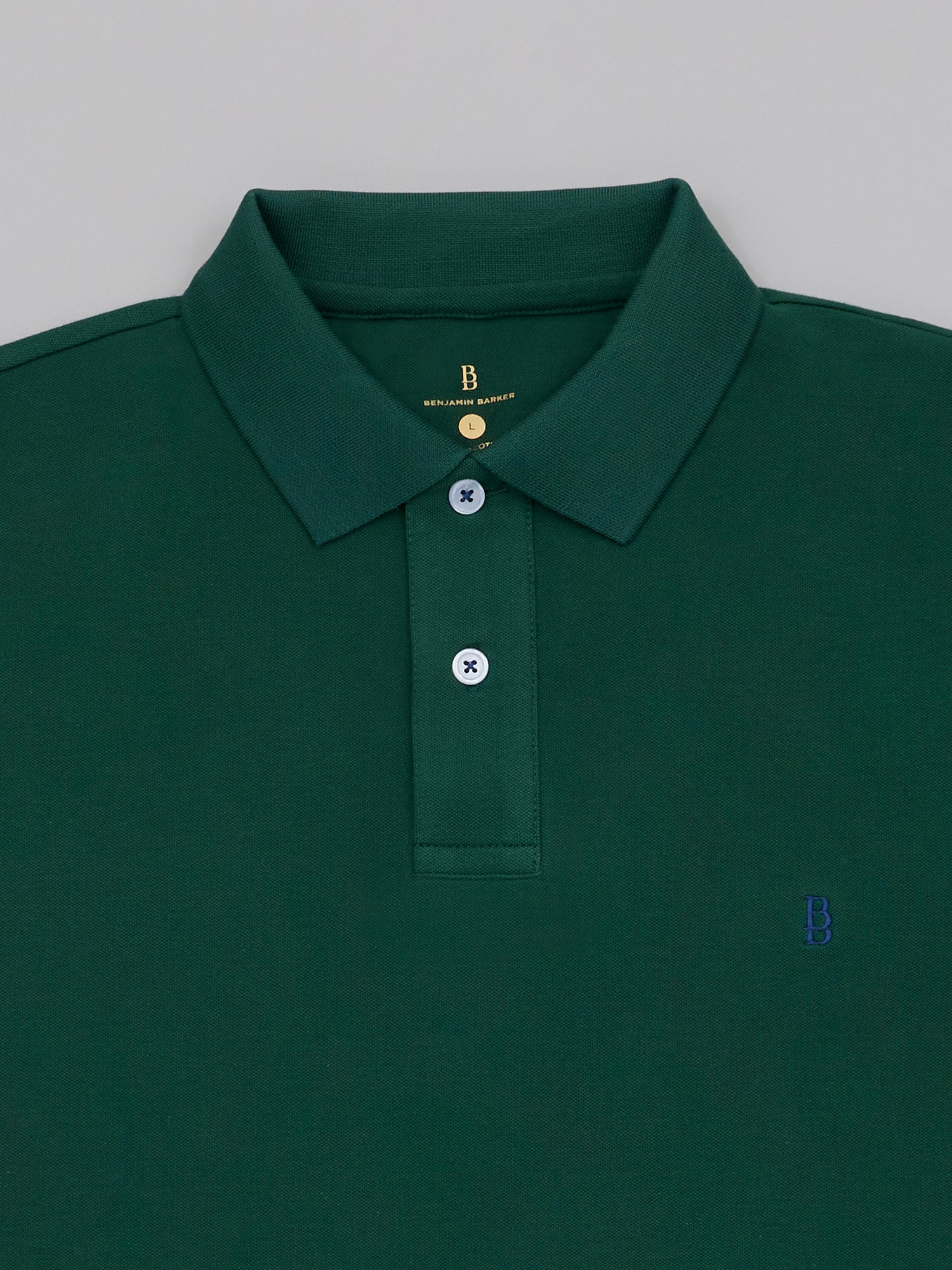 Pique Logo Polo Tee